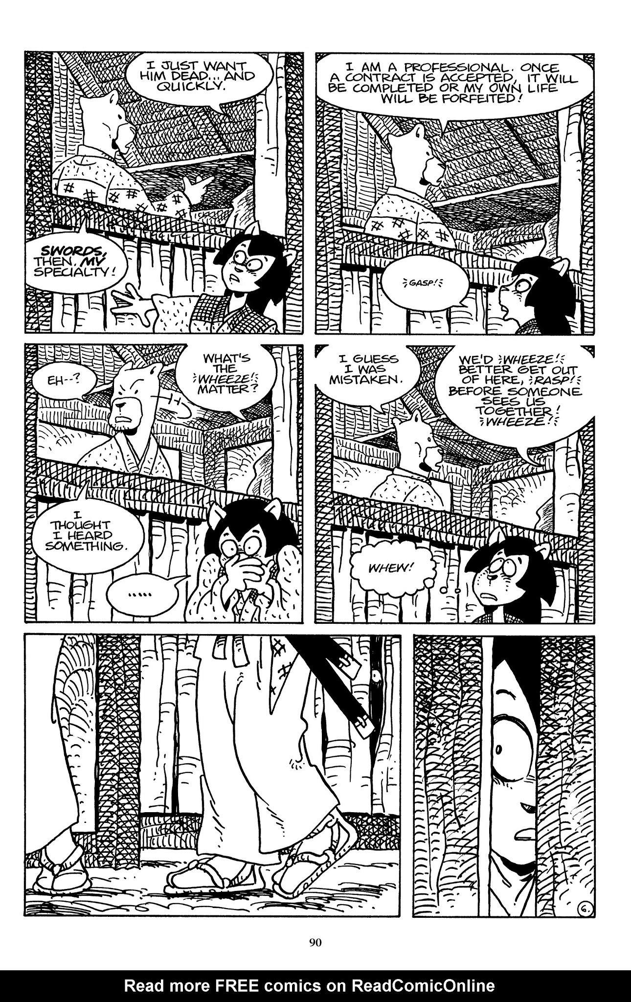 Read online The Usagi Yojimbo Saga comic -  Issue # TPB 7 - 87