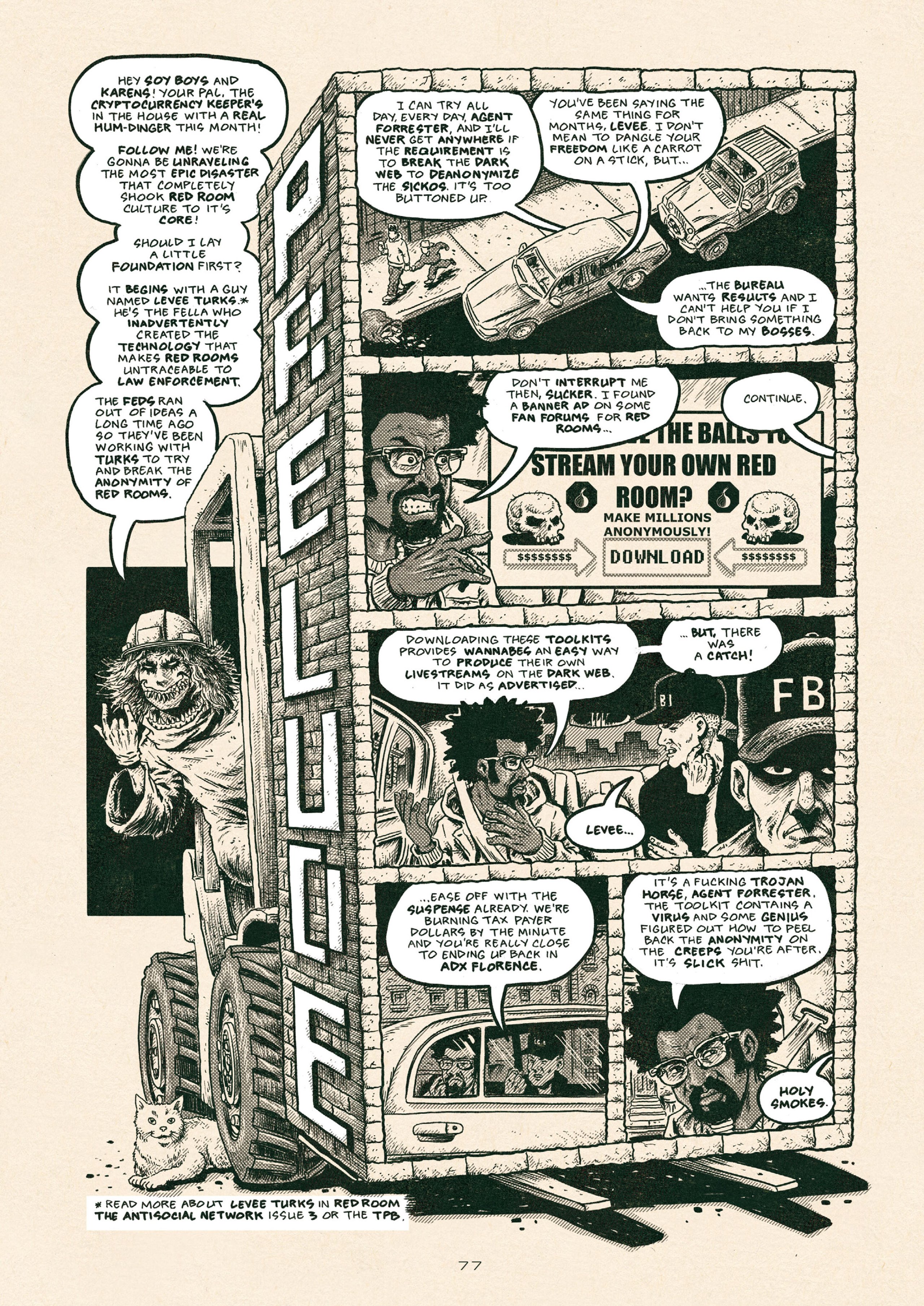 Read online Red Room: Trigger Warnings comic -  Issue # TPB - 87