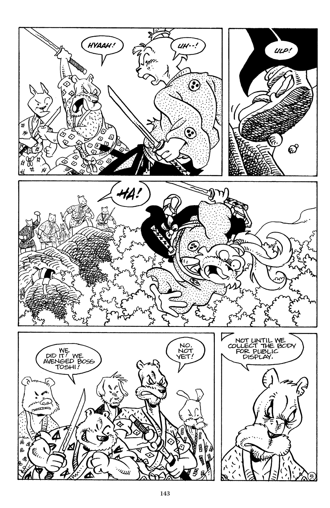 Read online The Usagi Yojimbo Saga comic -  Issue # TPB 7 - 139