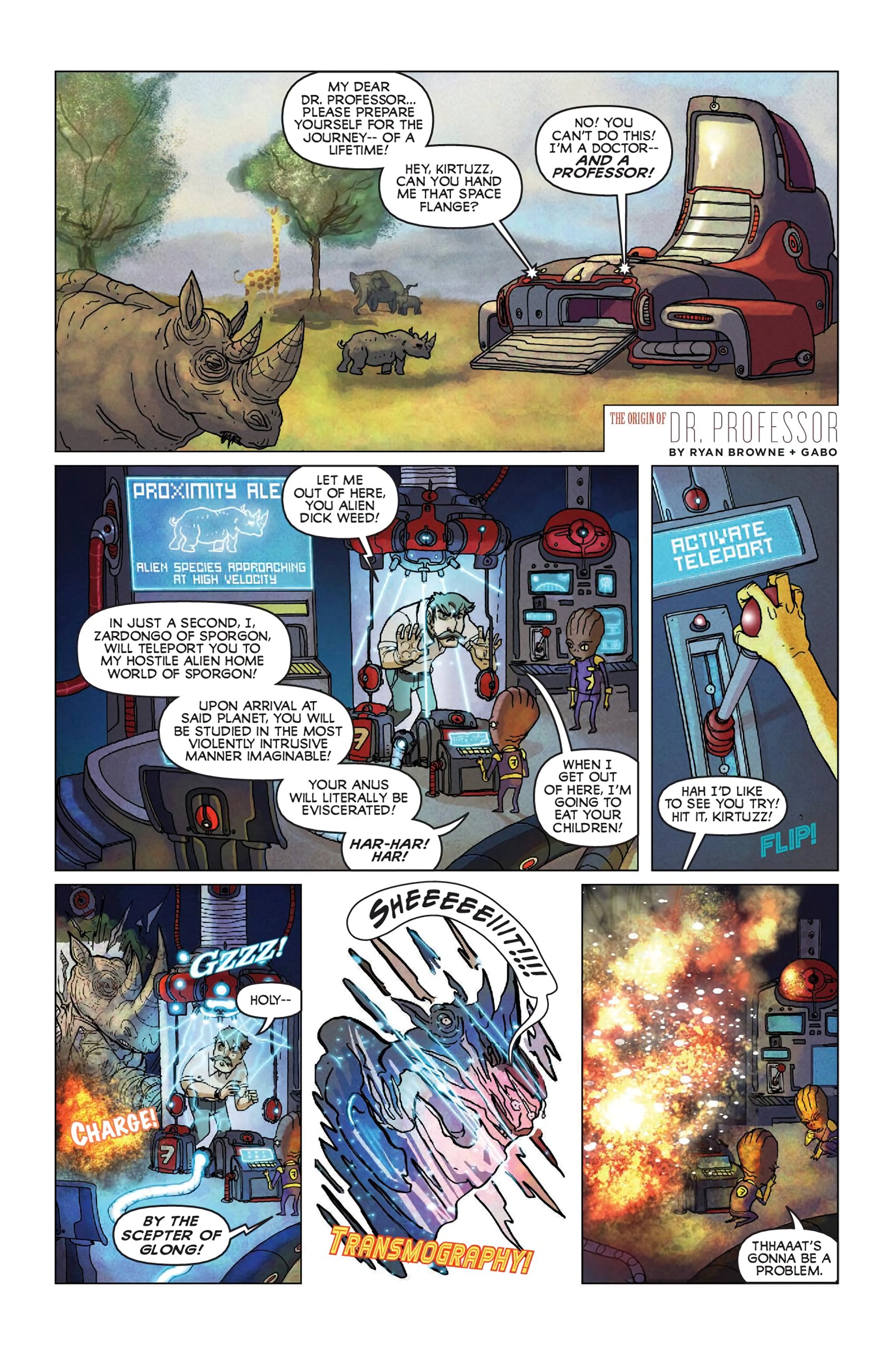 Read online God Hates Astronauts comic -  Issue # _The Omnimegabus (Part 2) - 6