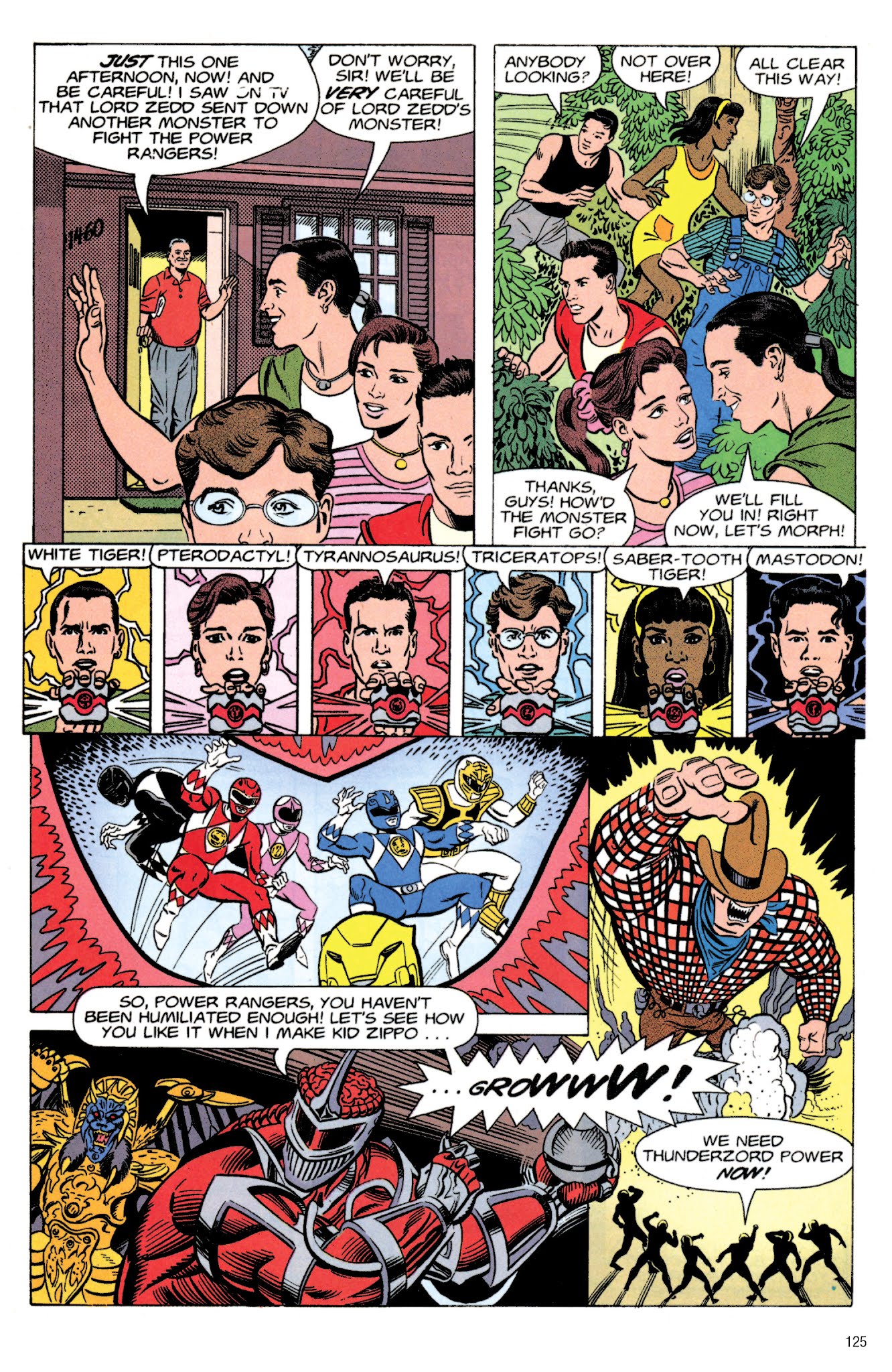 Read online Mighty Morphin Power Rangers Archive comic -  Issue # TPB 1 (Part 2) - 25