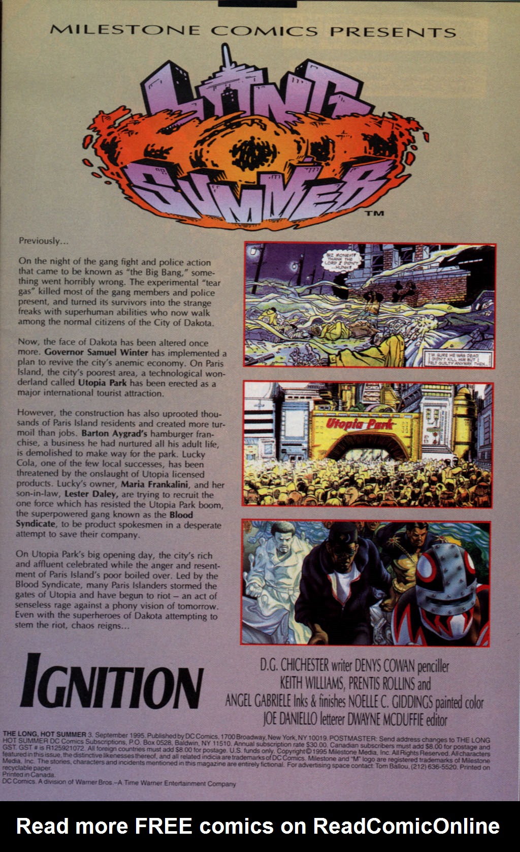 Read online The Long, Hot Summer comic -  Issue #3 - 2