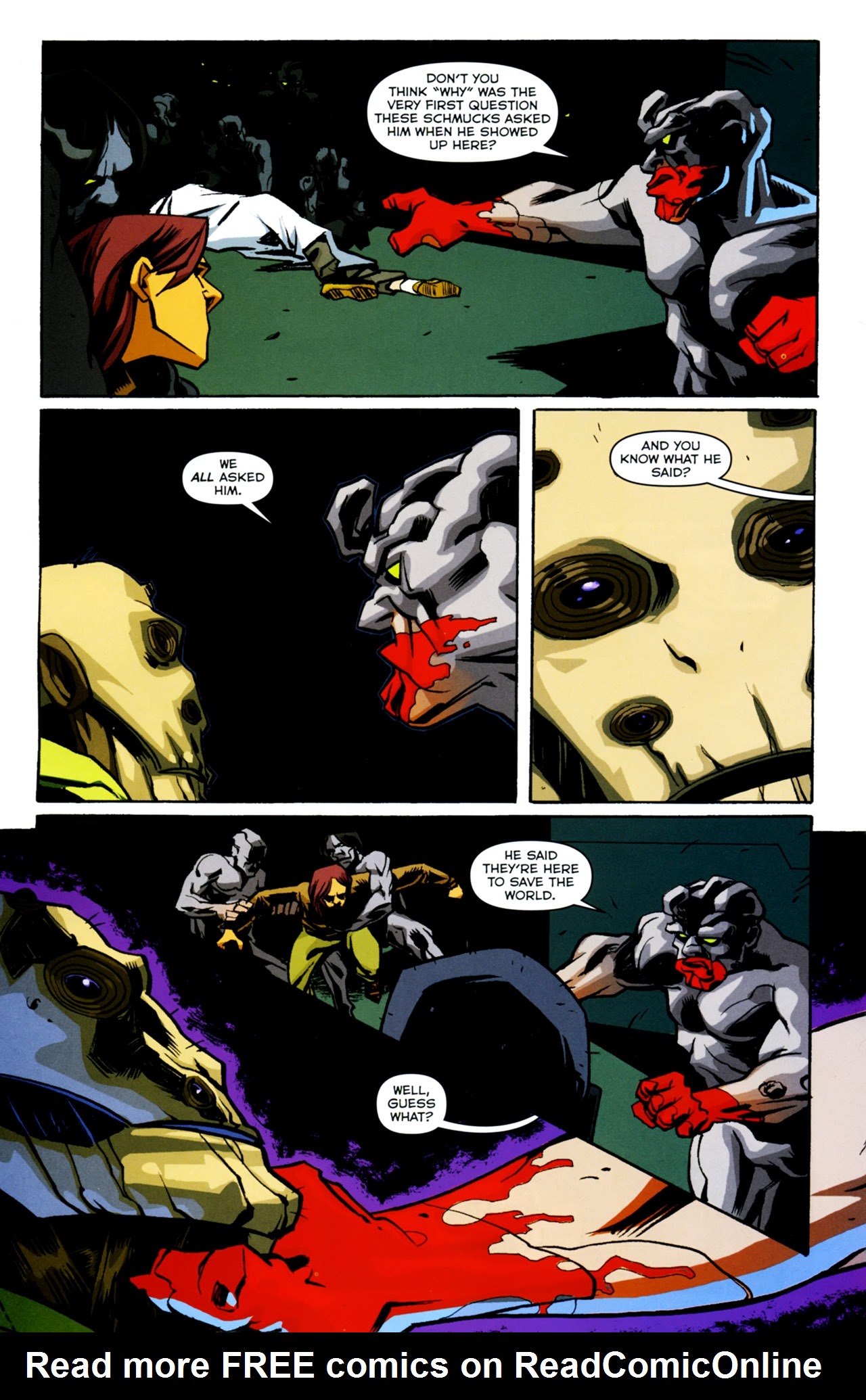 Read online Resurrection (2009) comic -  Issue #10 - 17