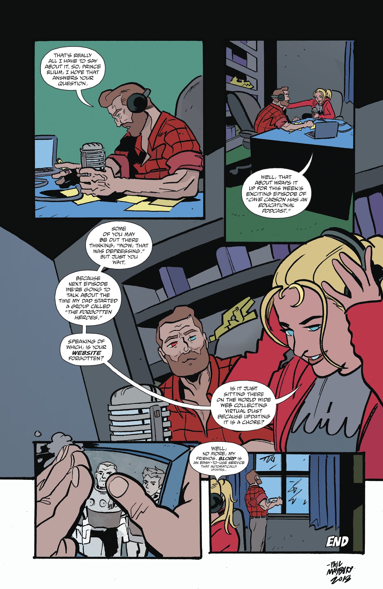 Read online Cave Carson Has An Intersteller Eye comic -  Issue #5 - 27