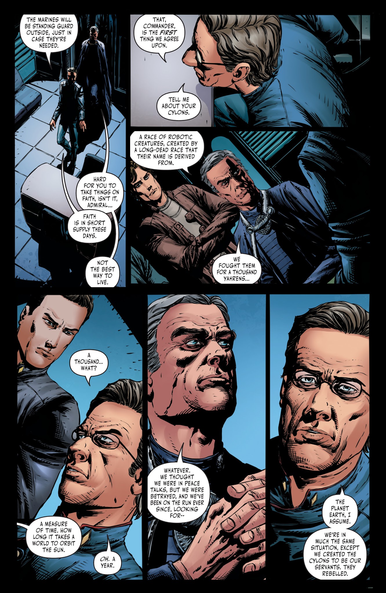 Read online Battlestar Galactica BSG vs. BSG comic -  Issue #2 - 16