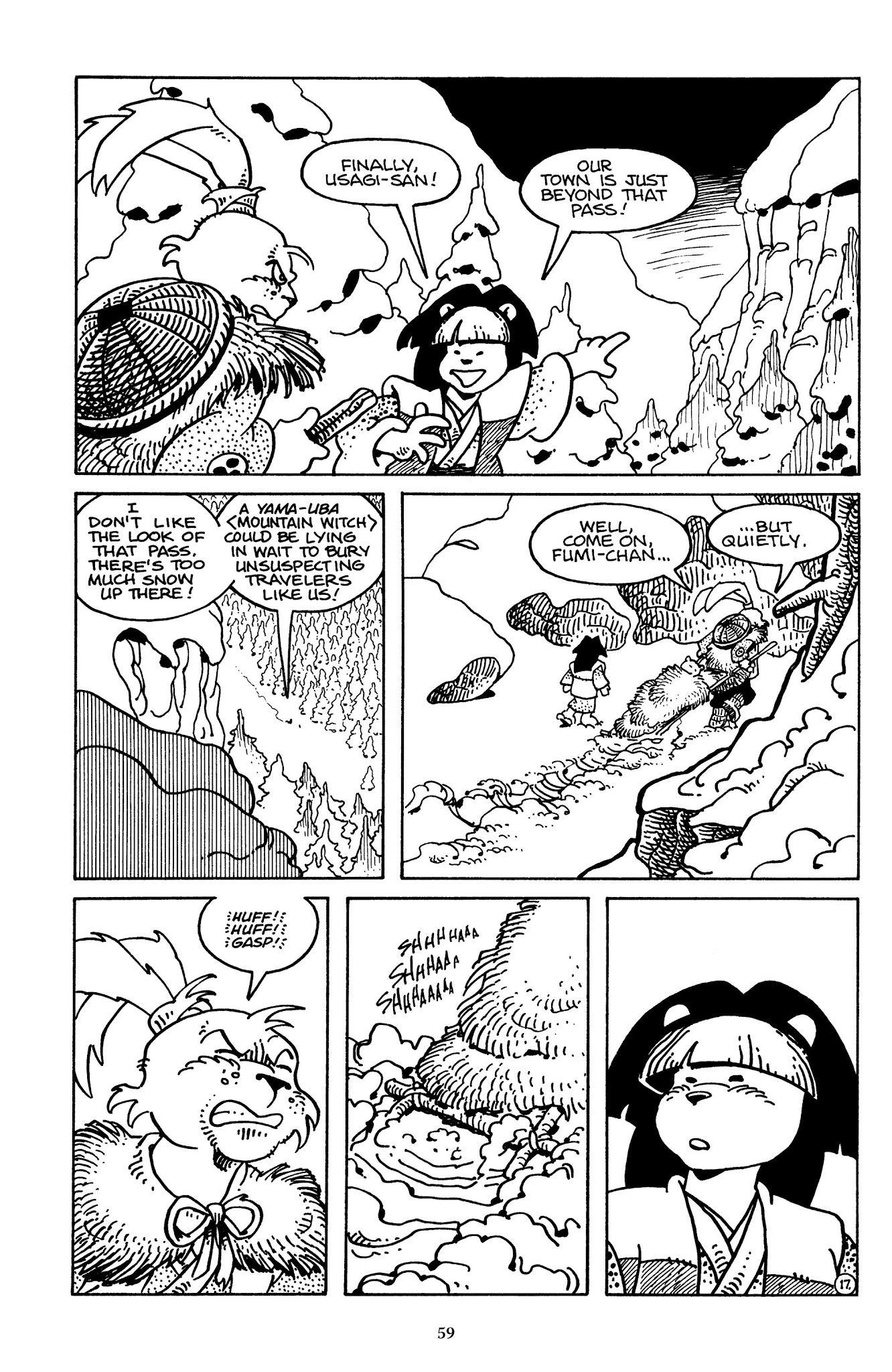 Read online The Usagi Yojimbo Saga comic -  Issue # TPB 2 - 59