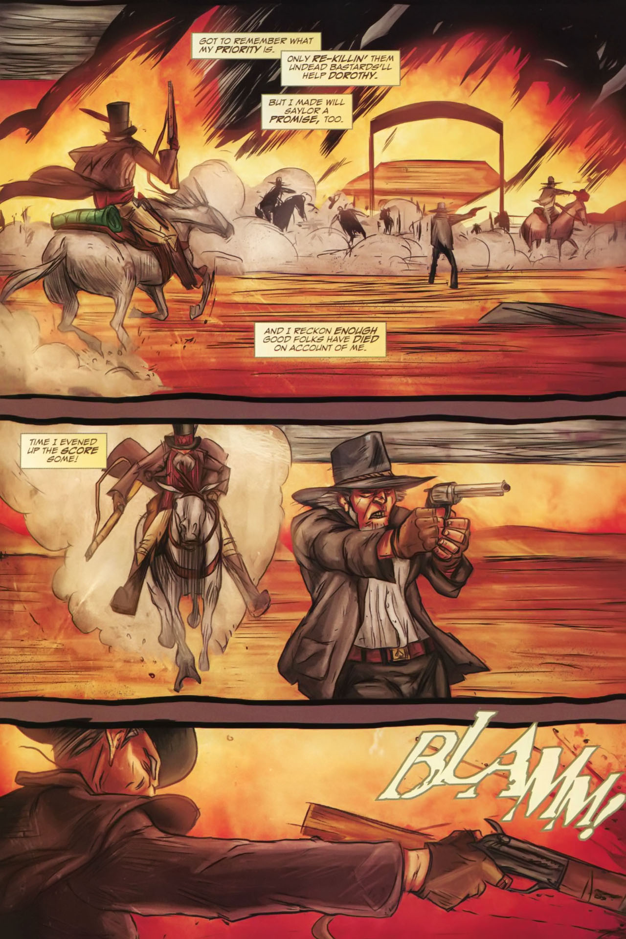 Read online Graveslinger comic -  Issue #4 - 9