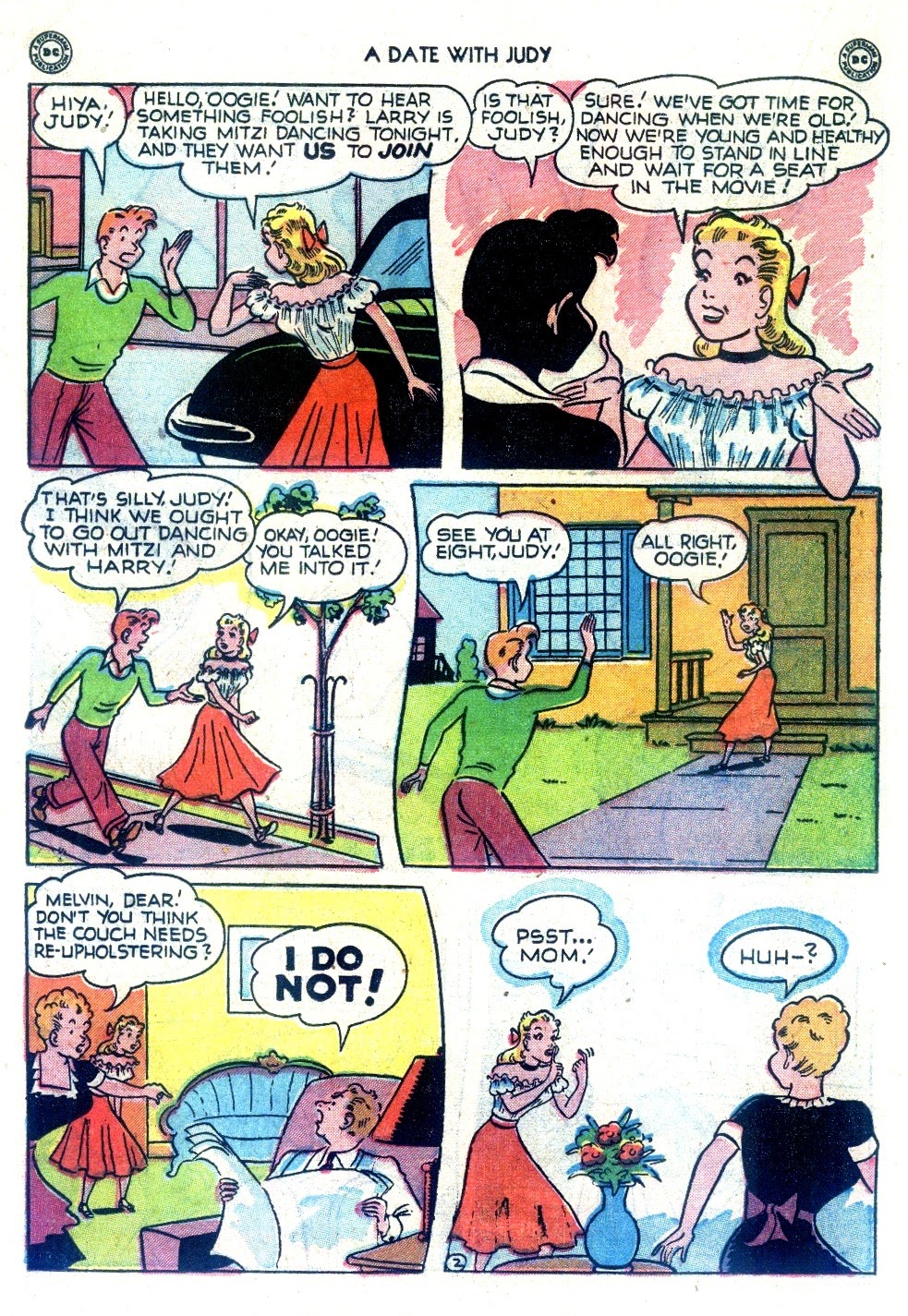 Read online A Date with Judy comic -  Issue #8 - 24