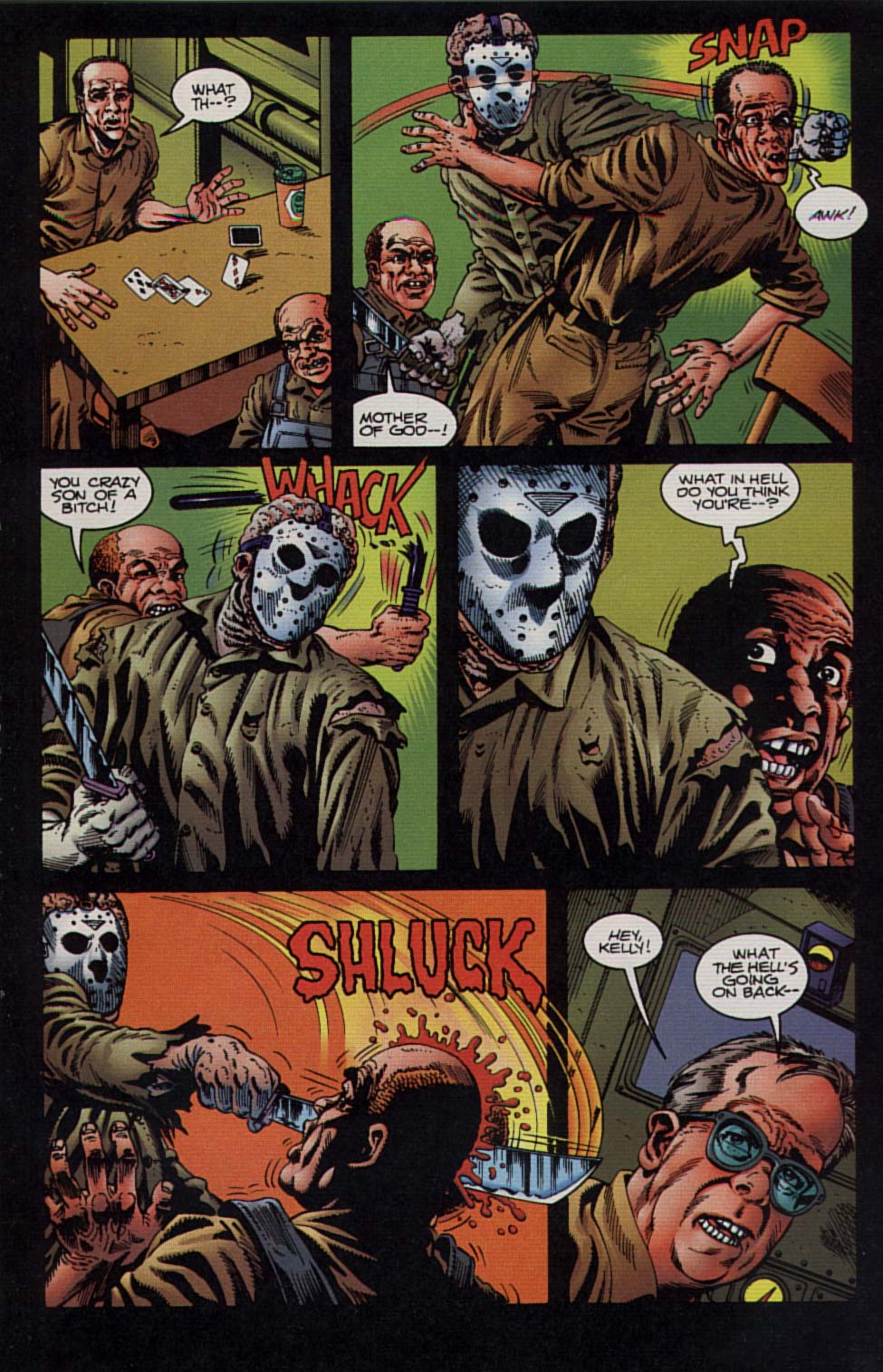 Read online Jason vs Leatherface comic -  Issue #1 - 15