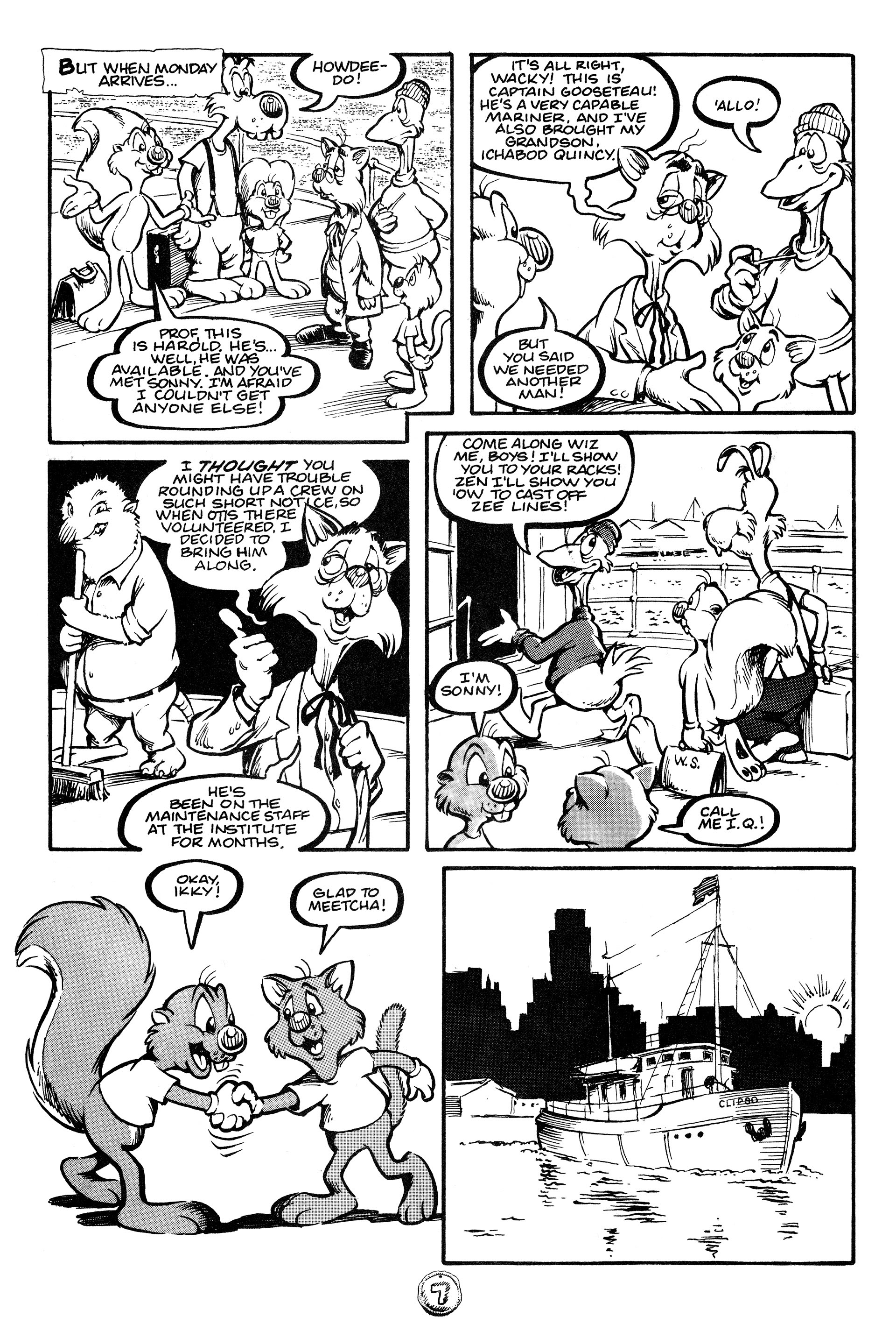 Read online Wacky Squirrel Summer Fun Special comic -  Issue # Full - 9