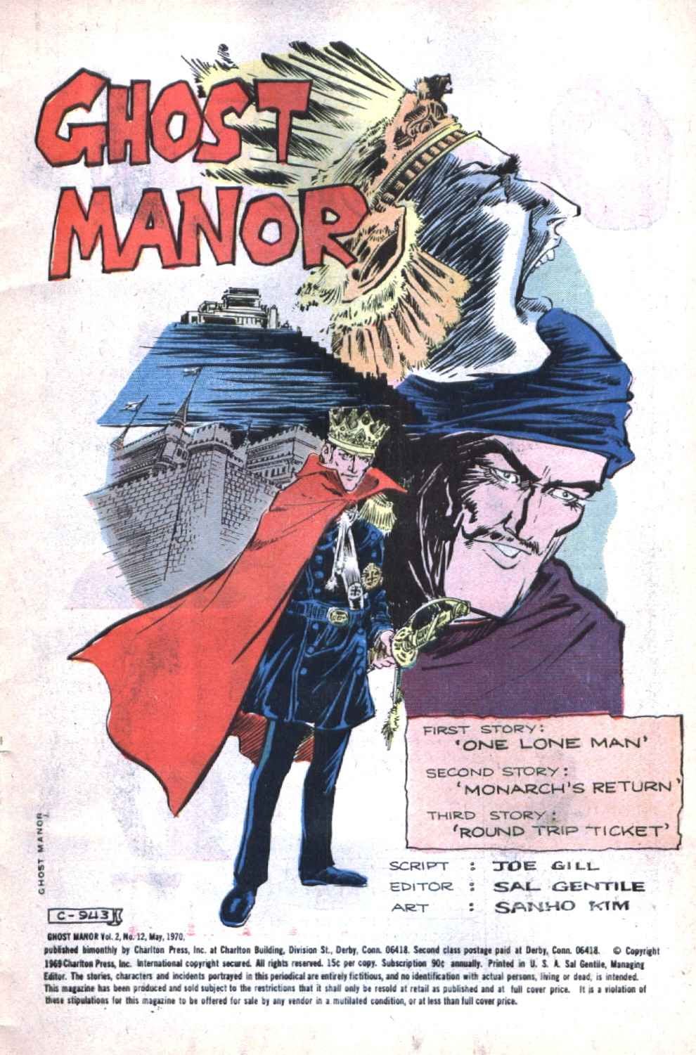 Read online Ghost Manor comic -  Issue #12 - 3