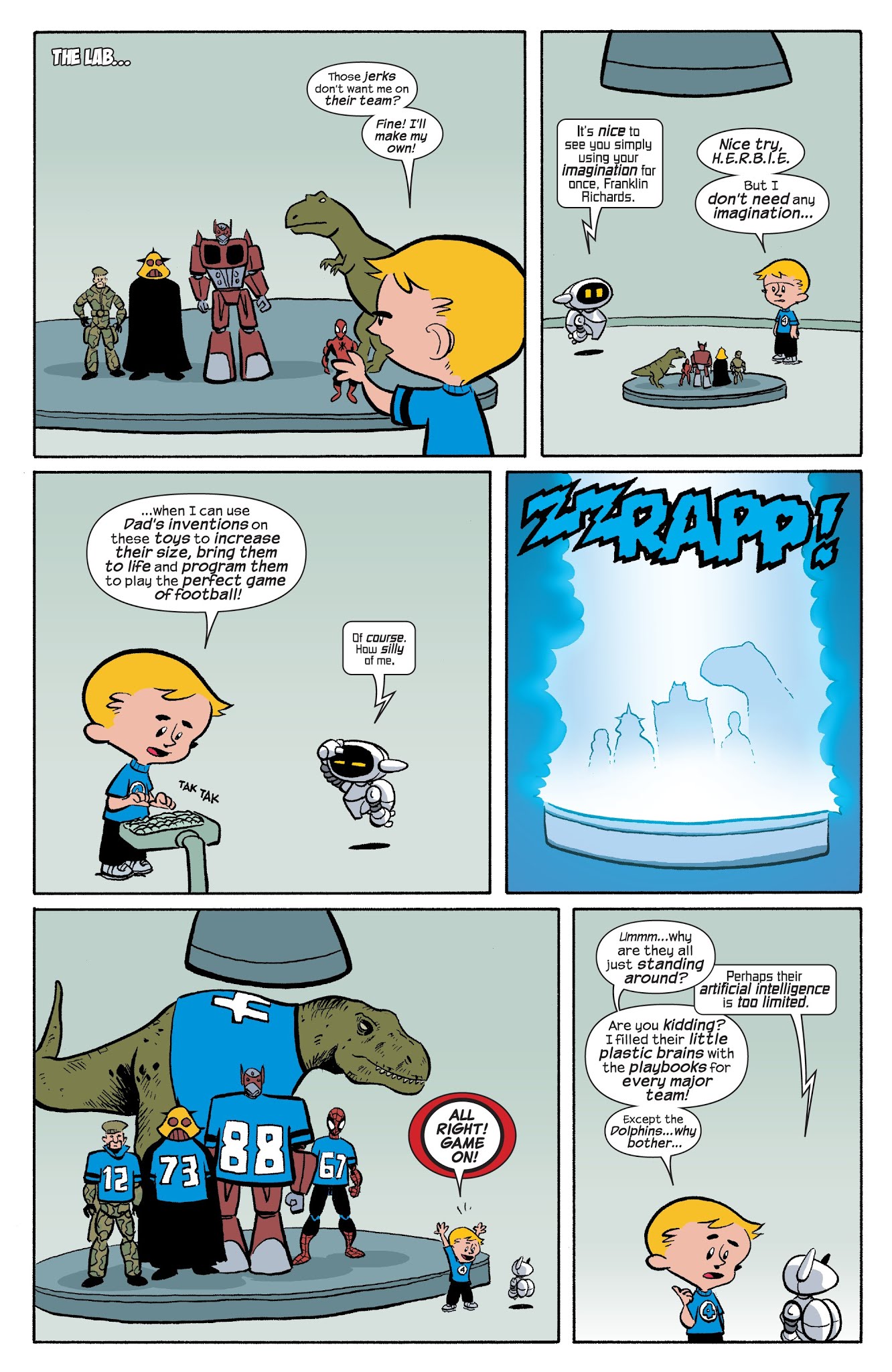 Read online Franklin Richards: A Fantastic Year comic -  Issue # TPB - 74