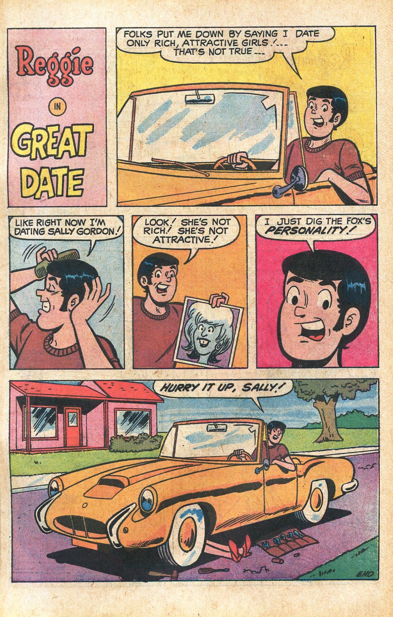 Read online Reggie's Wise Guy Jokes comic -  Issue #8 - 21