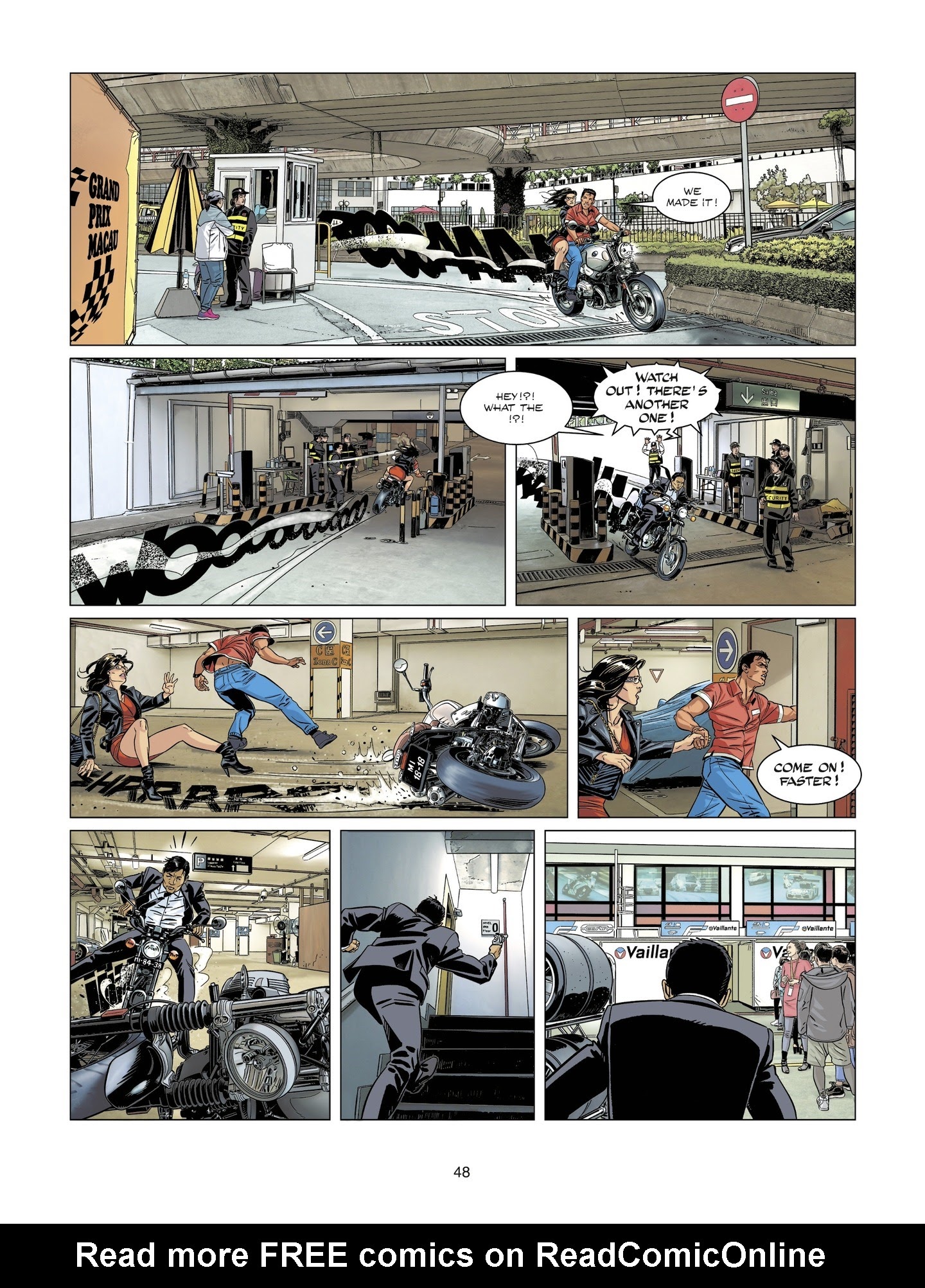 Read online Michel Vaillant comic -  Issue #7 - 48