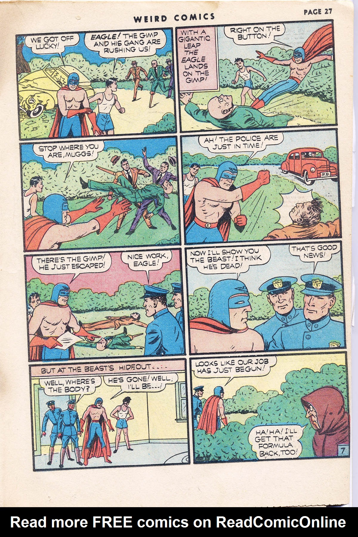 Read online Weird Comics comic -  Issue #13 - 28