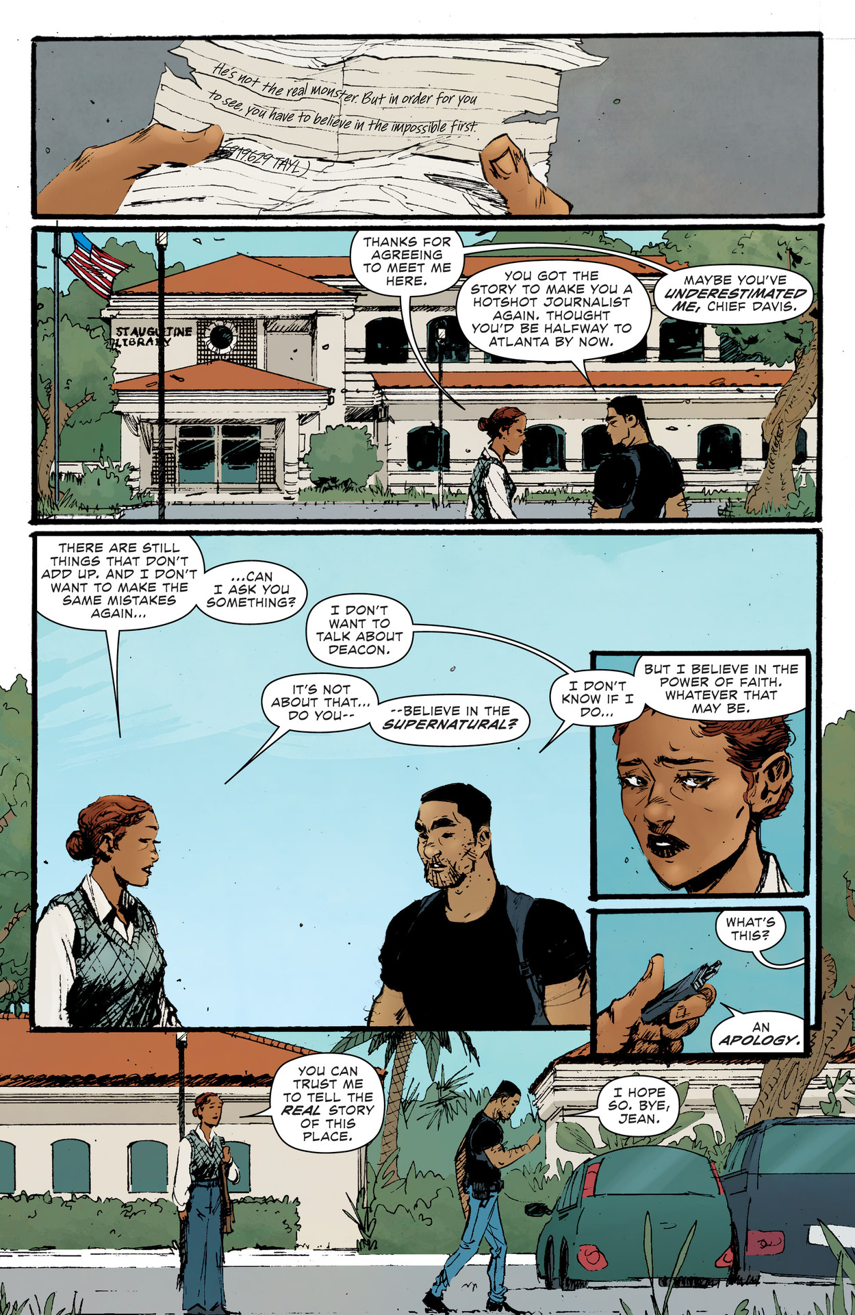 Read online Dark Spaces: Good Deeds comic -  Issue #6 - 11
