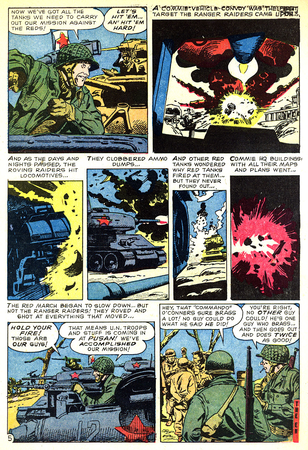 Read online Commando Adventures comic -  Issue #2 - 7
