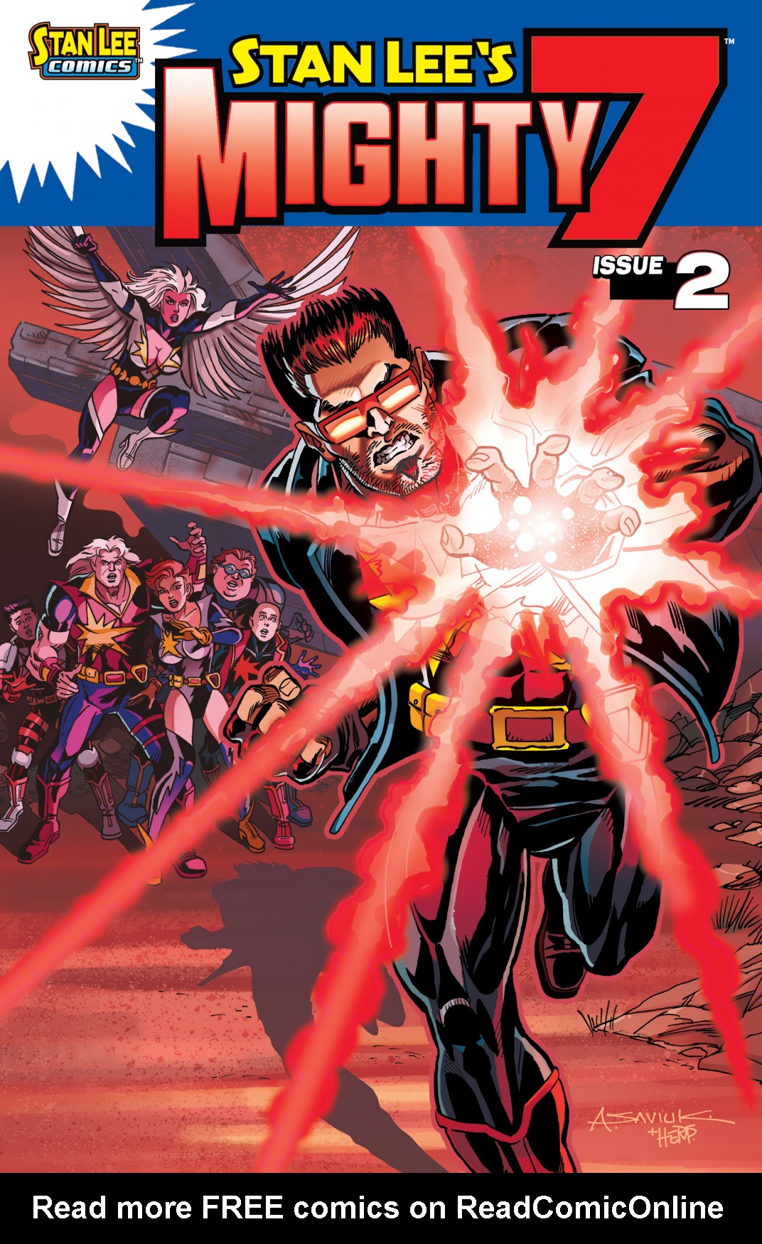 Read online Stan Lee's Mighty 7 comic -  Issue #2 - 1
