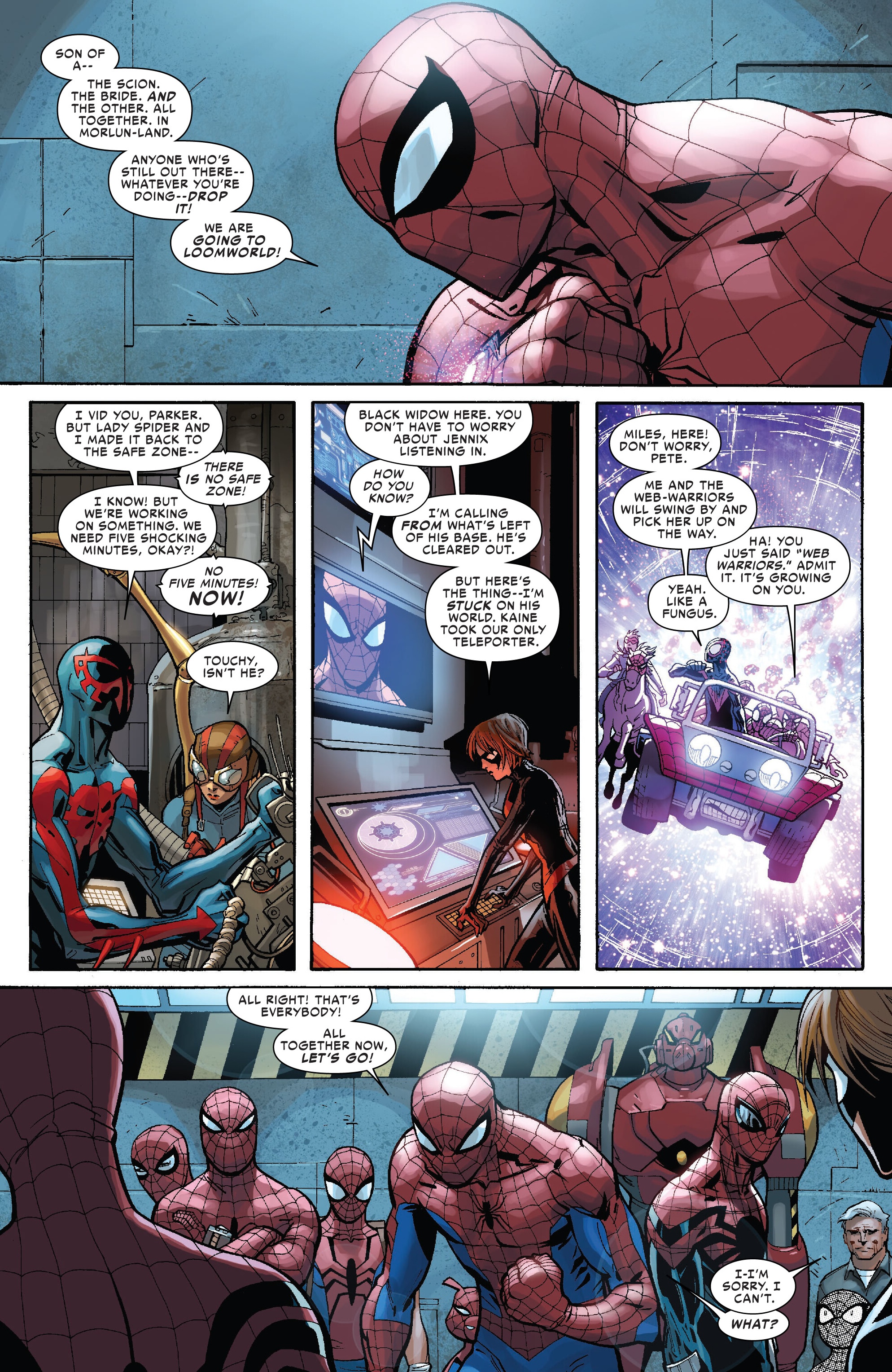 Read online Spider-Verse/Spider-Geddon Omnibus comic -  Issue # TPB (Part 7) - 4
