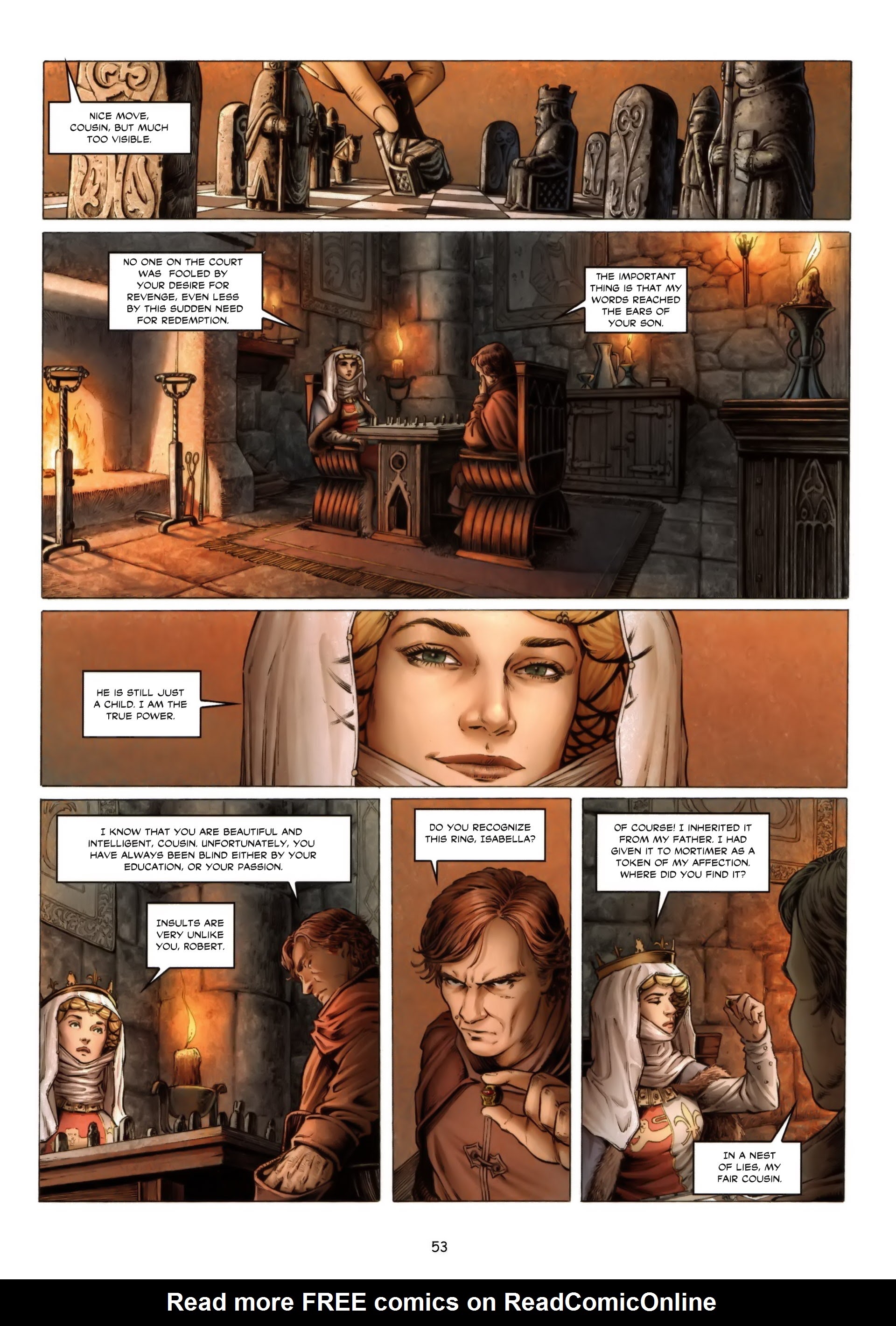 Read online Isabella: She-Wolf of France comic -  Issue #2 - 54