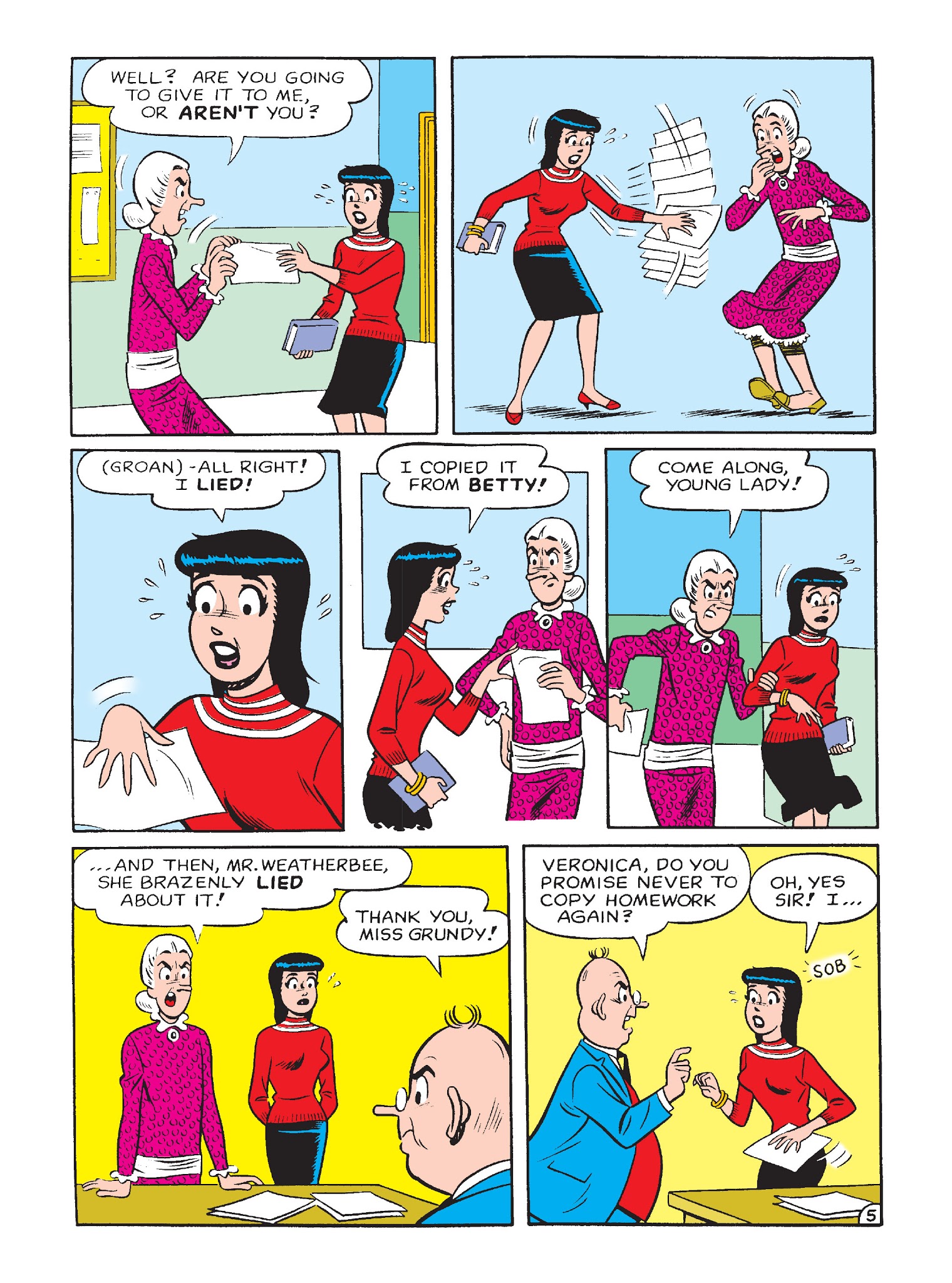 Read online Betty and Veronica Double Digest comic -  Issue #221 - 87