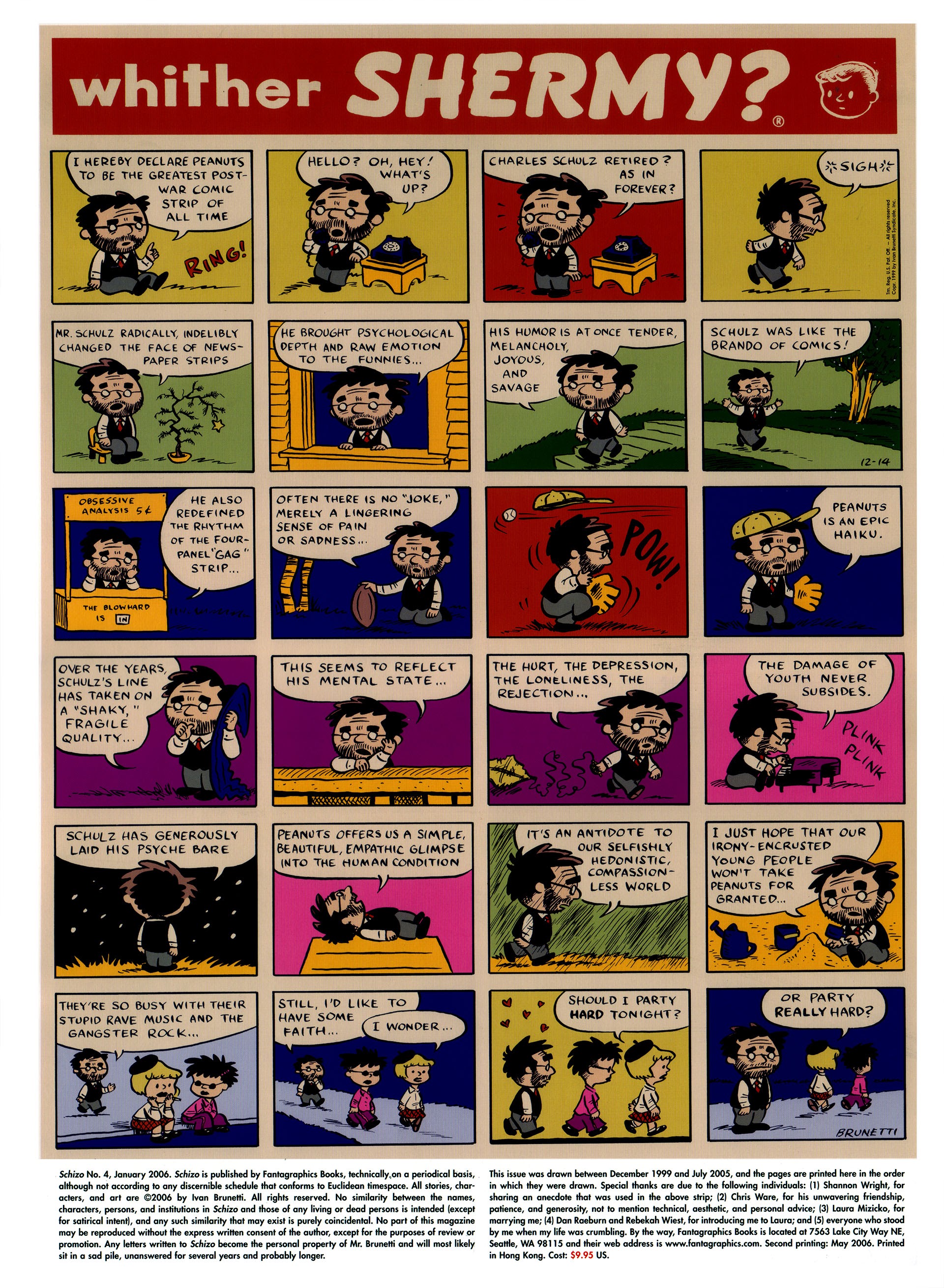 Read online Schizo comic -  Issue #4 - 1