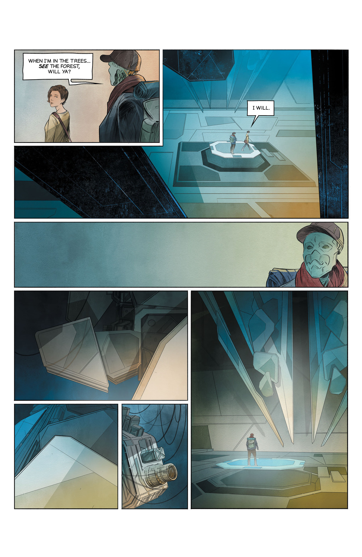 Read online Hexagon Bridge comic -  Issue #3 - 8