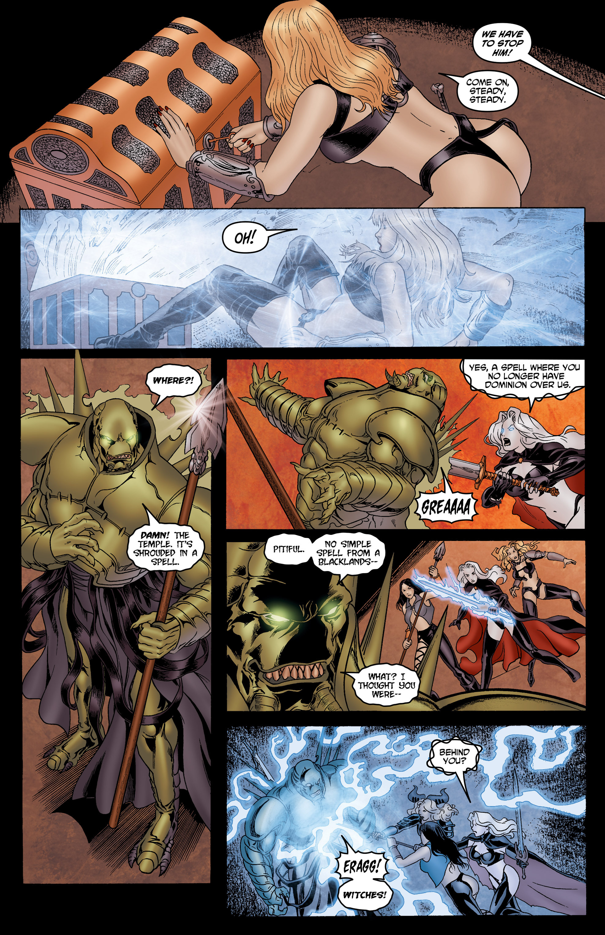 Read online Lady Death Origins comic -  Issue #19 - 20