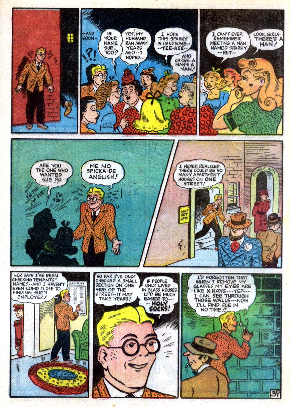 Read online Sparky Watts comic -  Issue #2 - 41