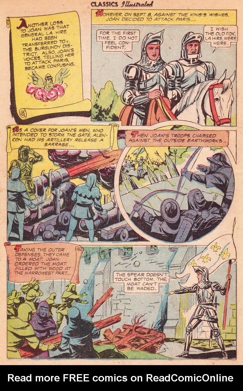 Read online Classics Illustrated comic -  Issue #78 - 36