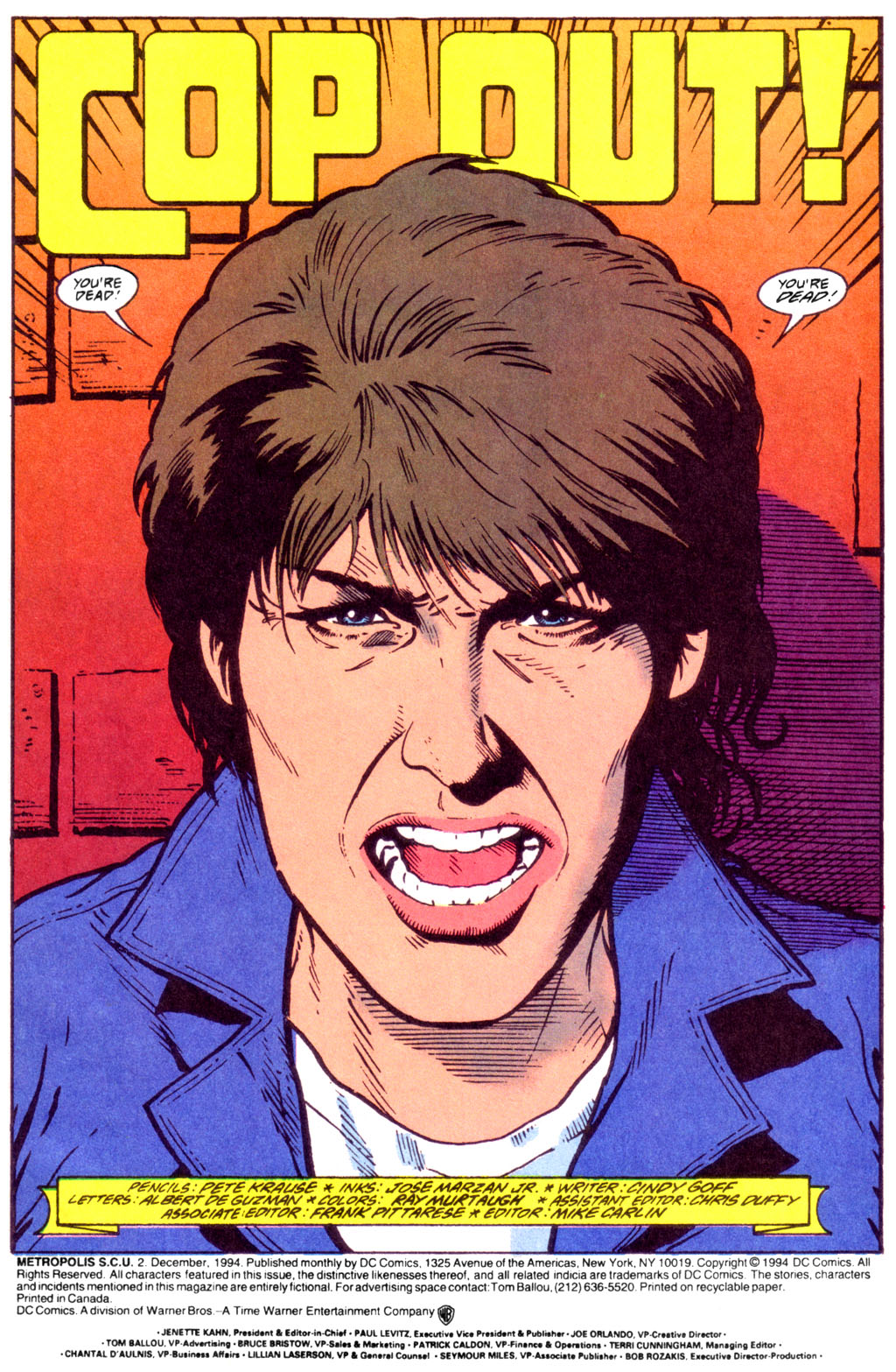 Read online Metropolis S.C.U. comic -  Issue #2 - 2