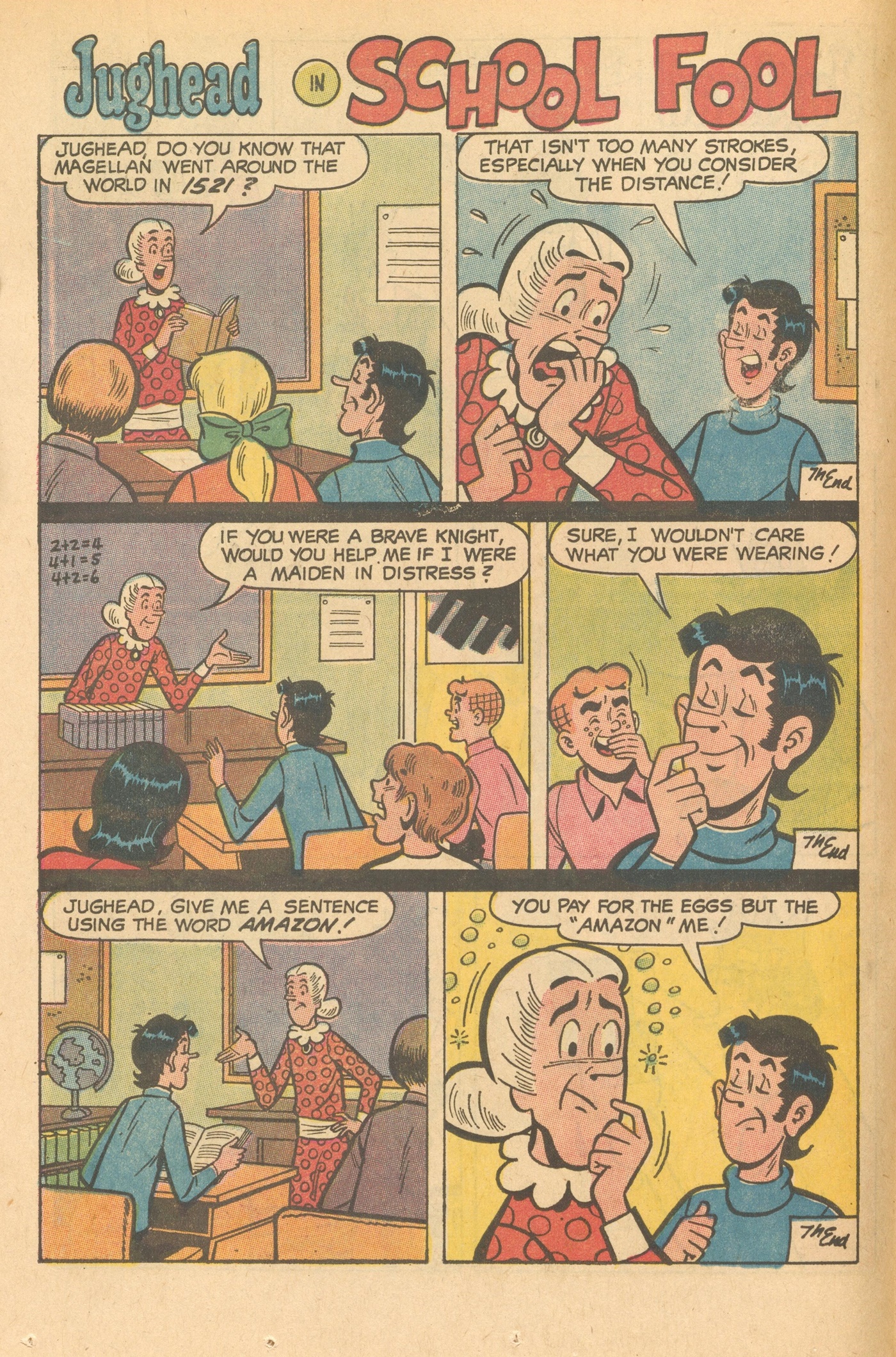 Read online Jughead's Jokes comic -  Issue #27 - 14