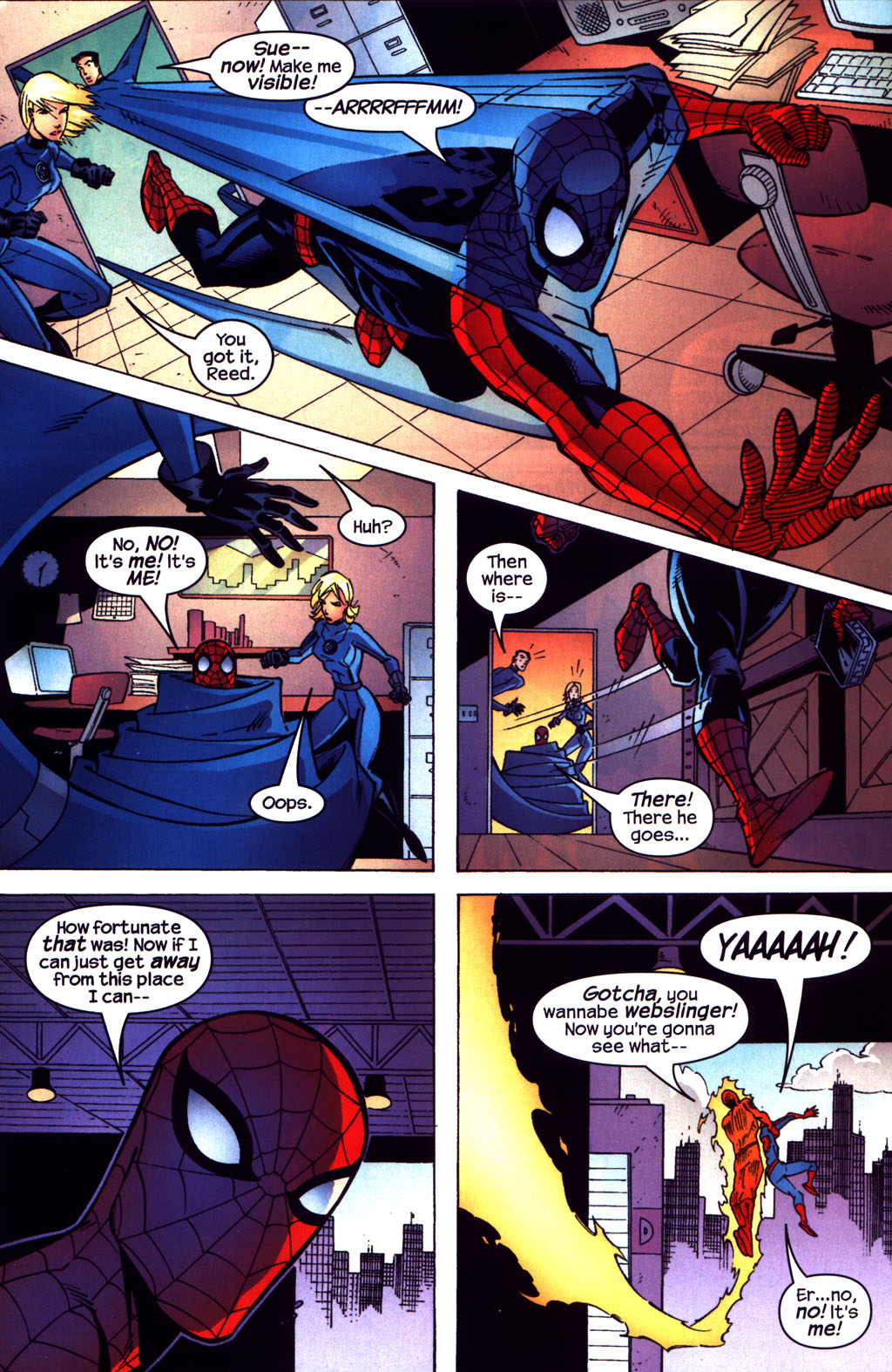 Read online Marvel Age: Spider-Man Team-Up comic -  Issue #1 - 21