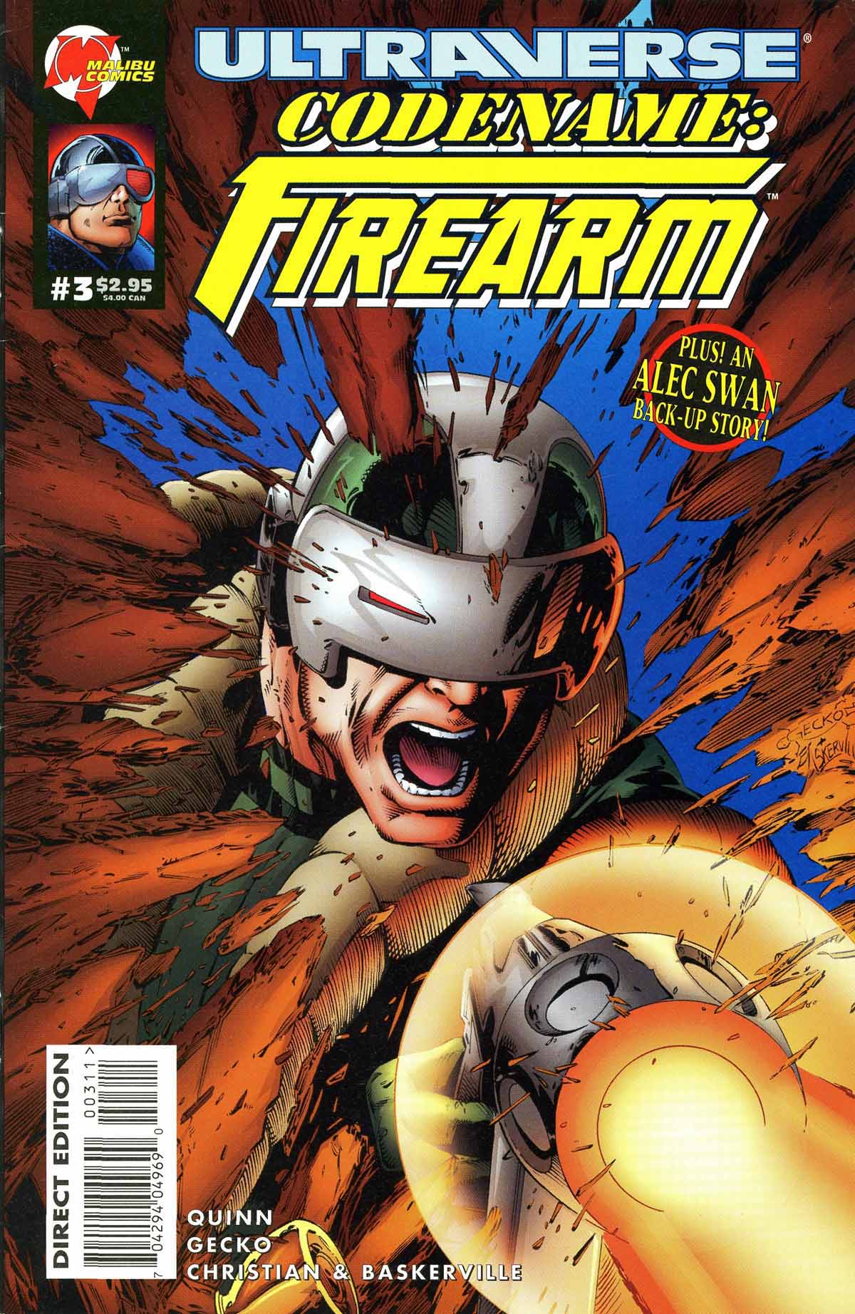 Read online Codename: Firearm comic -  Issue #3 - 1