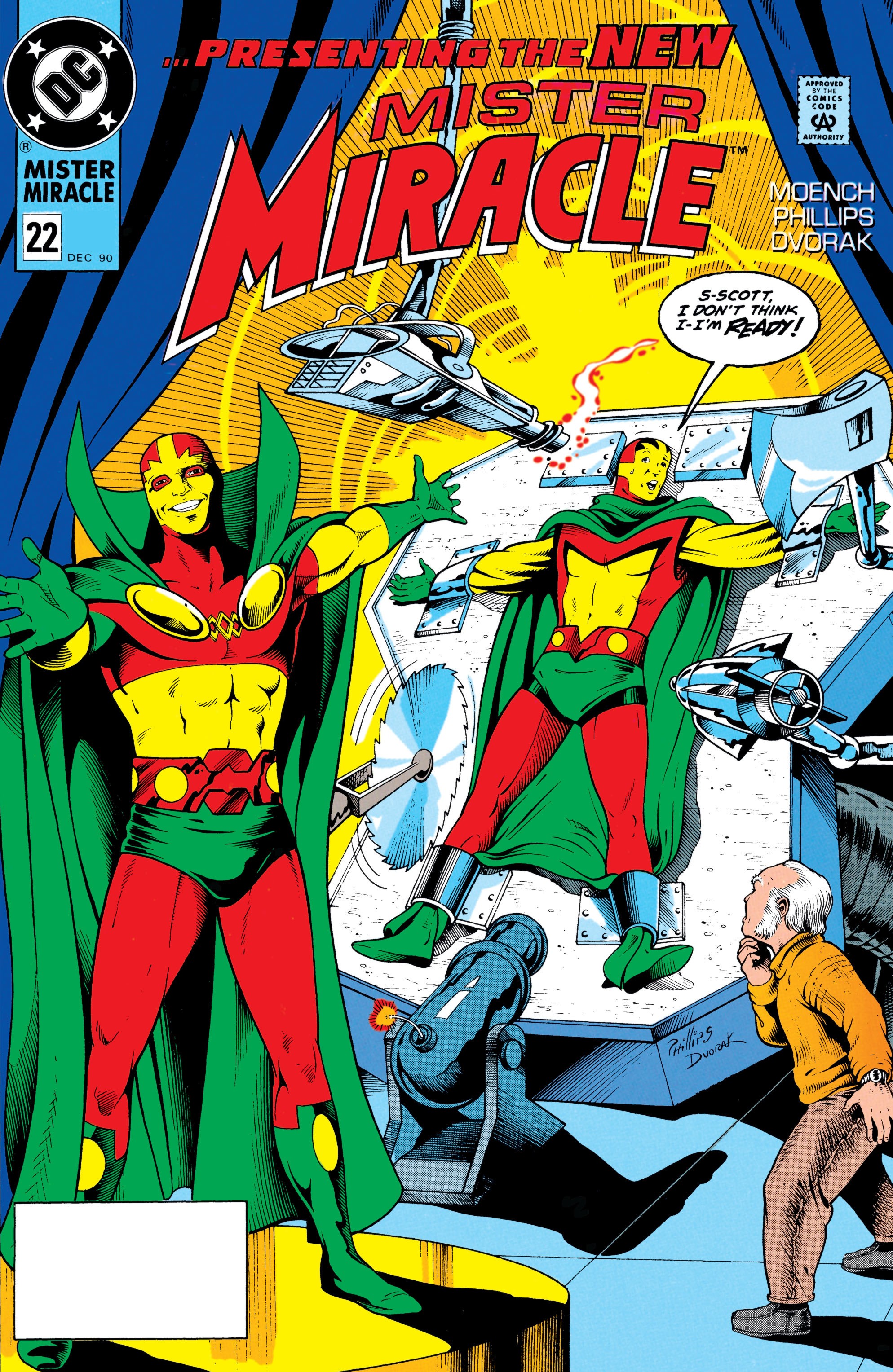 Read online Mister Miracle (1989) comic -  Issue #22 - 1