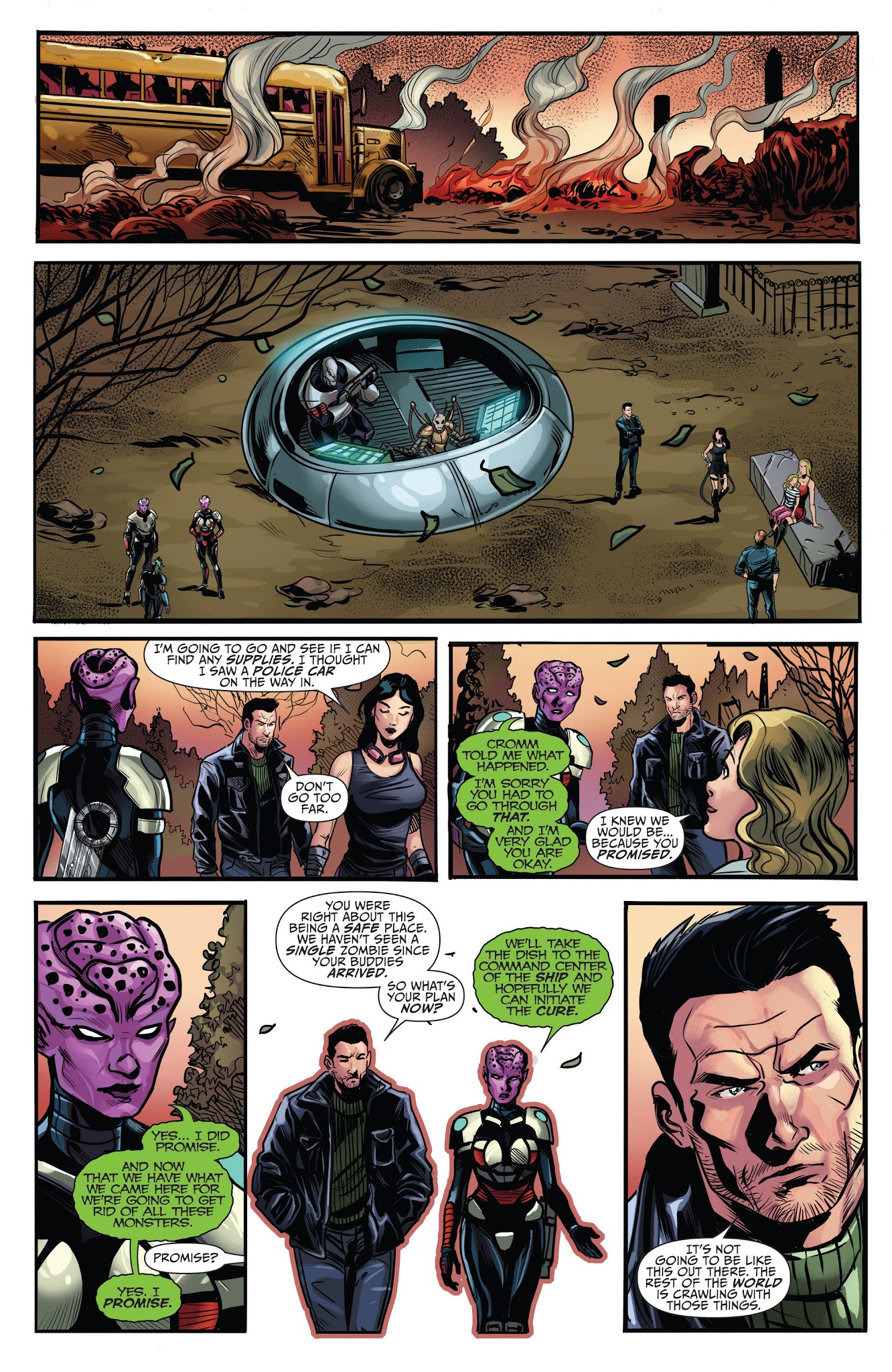 Read online Aliens vs. Zombies comic -  Issue #4 - 15