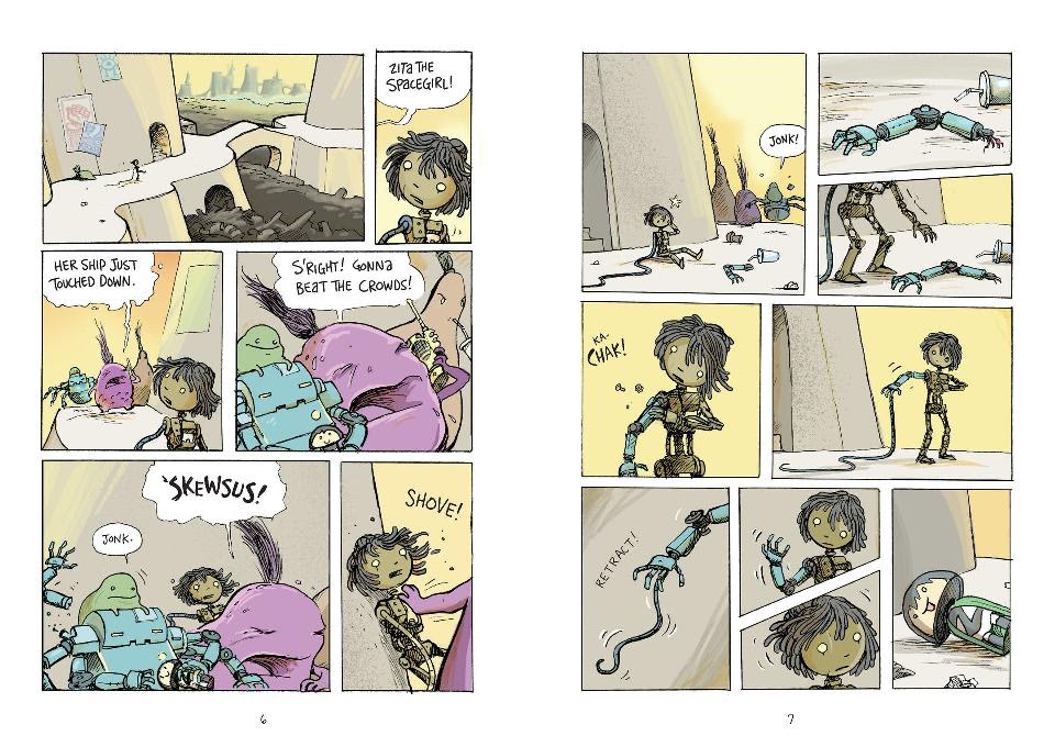 Read online Legends of Zita the Spacegirl comic -  Issue # TPB - 7