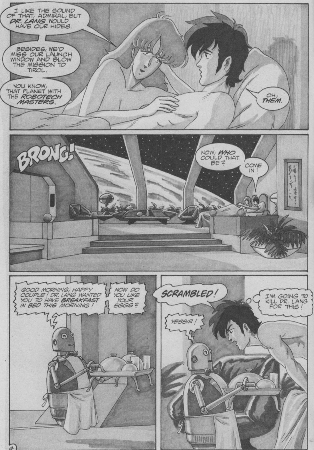 Read online Robotech II: The Sentinels - The Marriage of Rick Hunter and Lisa Hayes comic -  Issue # TPB 3 - 12