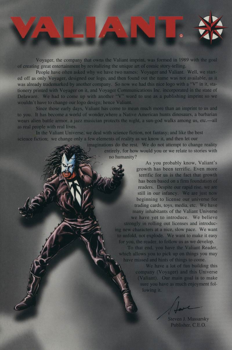 Read online Valiant Reader comic -  Issue # Full - 22