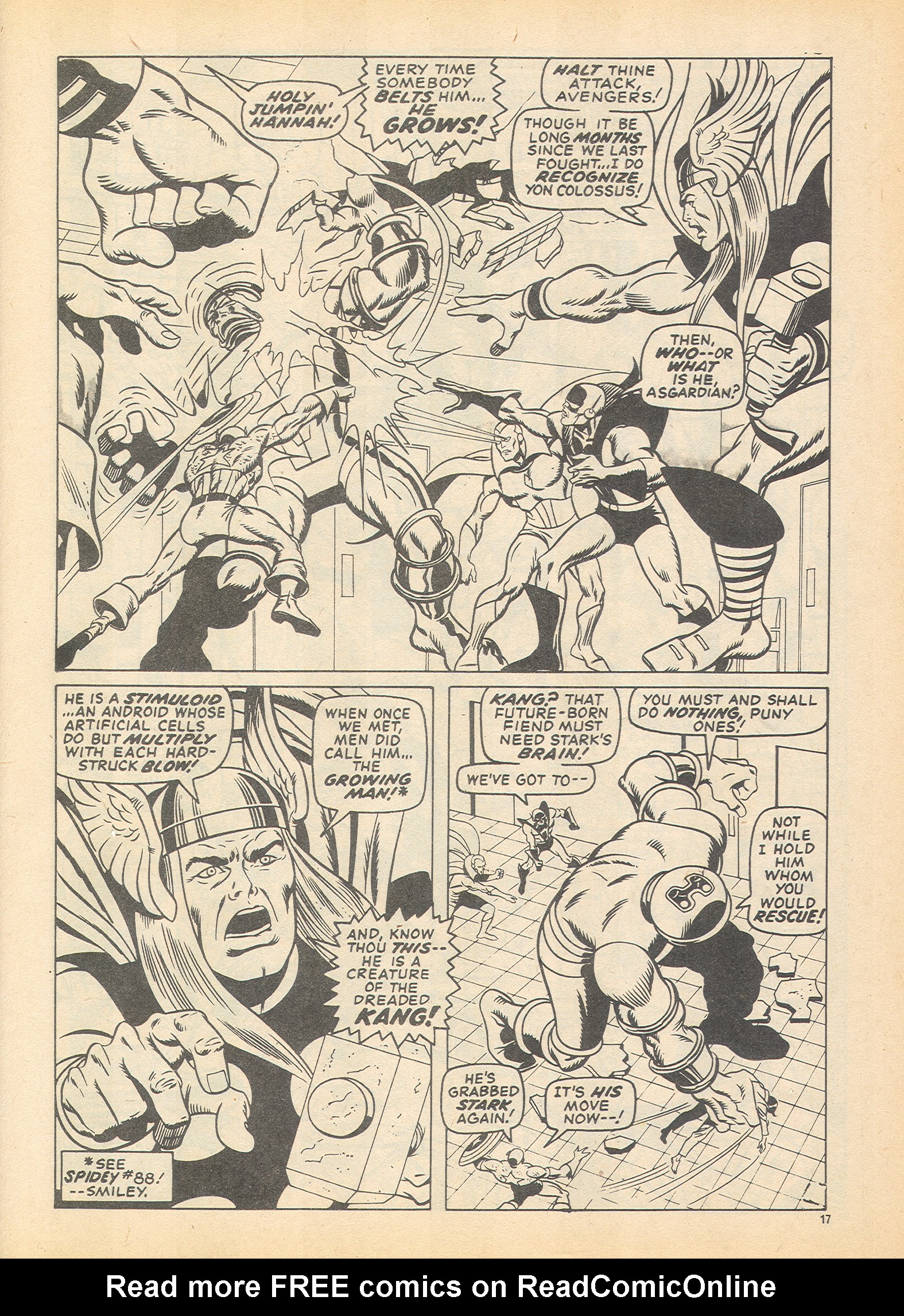 Read online The Avengers (1973) comic -  Issue #104 - 17