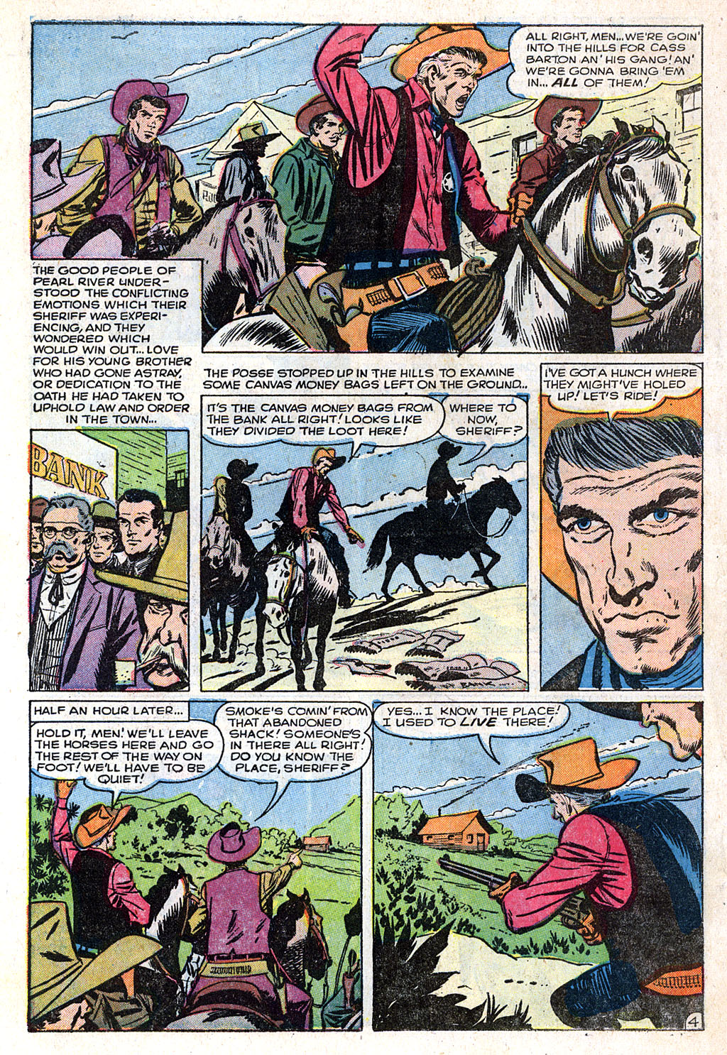 Read online Western Outlaws (1954) comic -  Issue #10 - 6