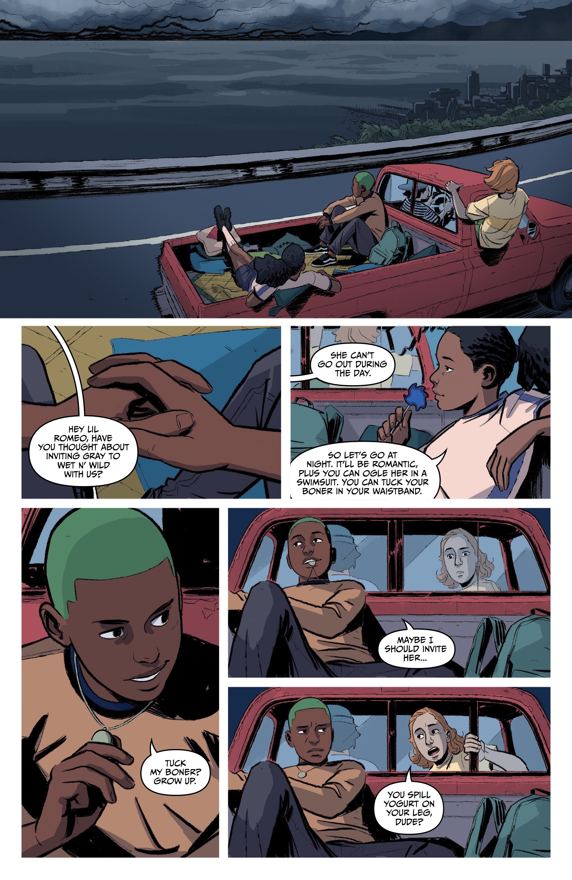 Read online Nights comic -  Issue #3 - 8