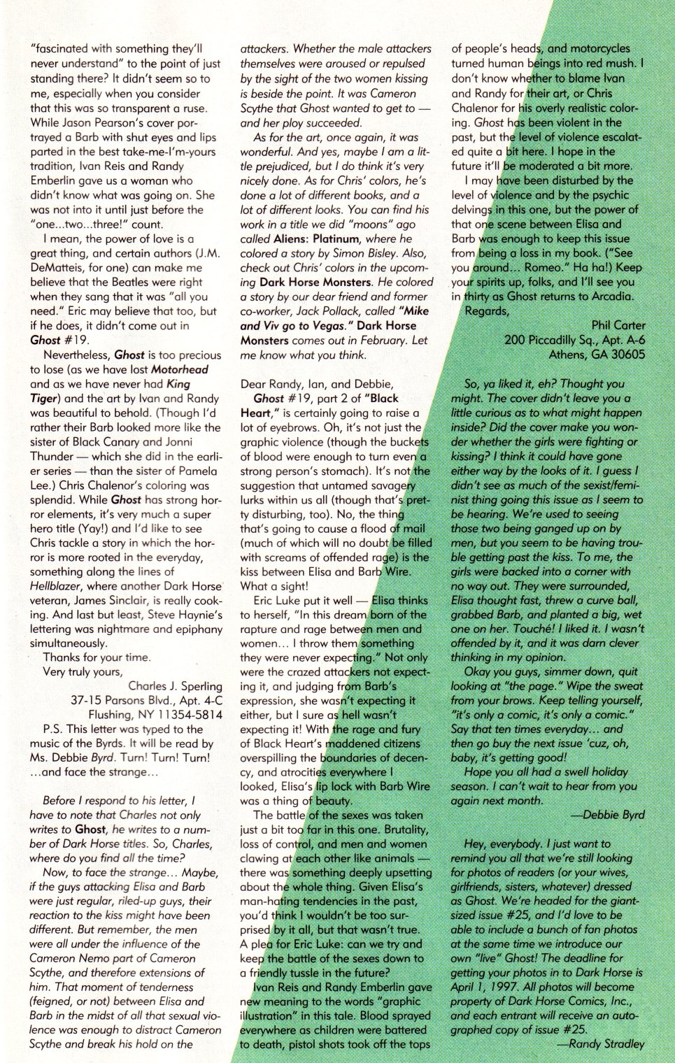 Read online Ghost (1995) comic -  Issue #22 - 27