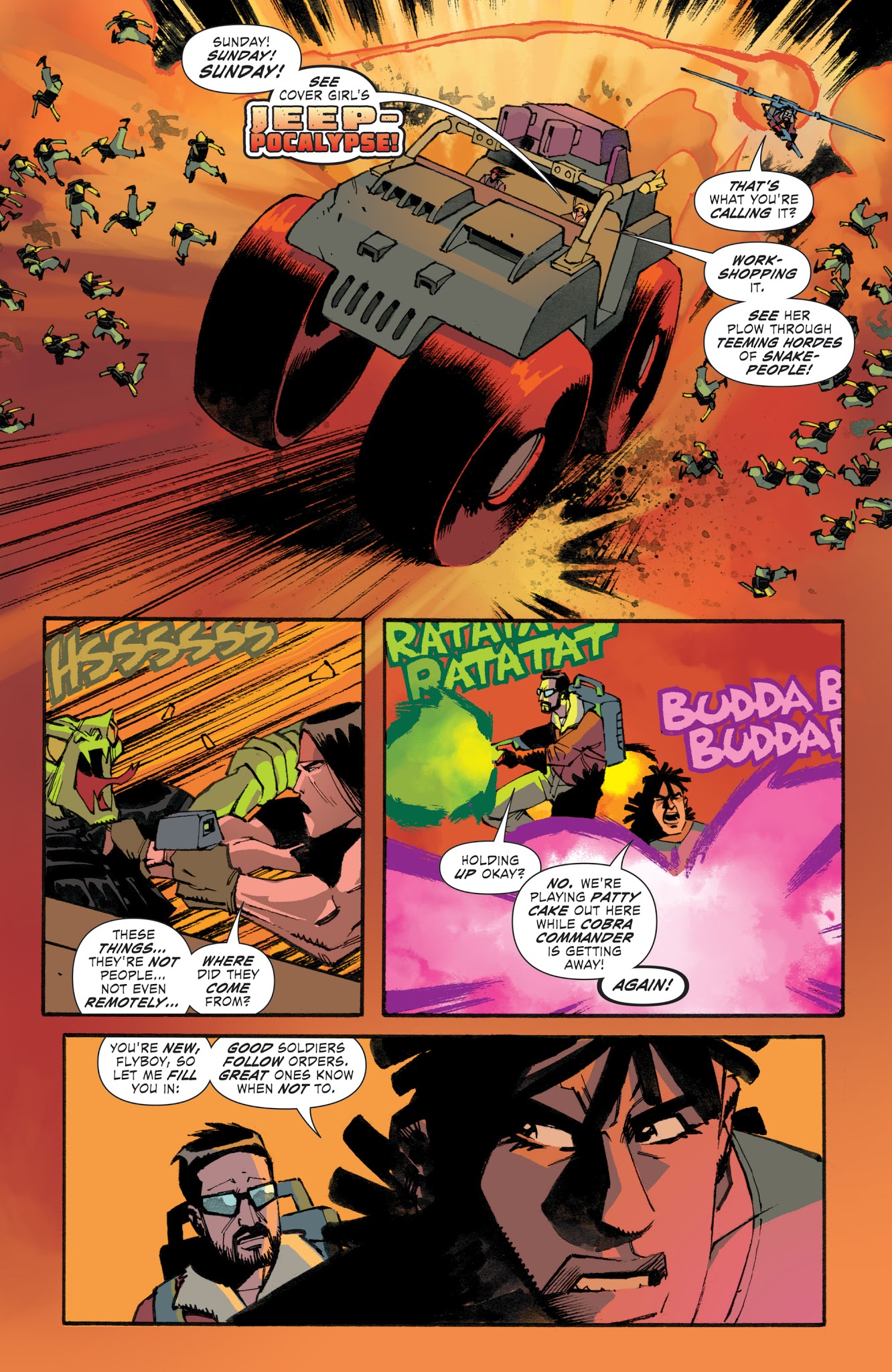 Read online Scarlett's Strike Force comic -  Issue #3 - 19