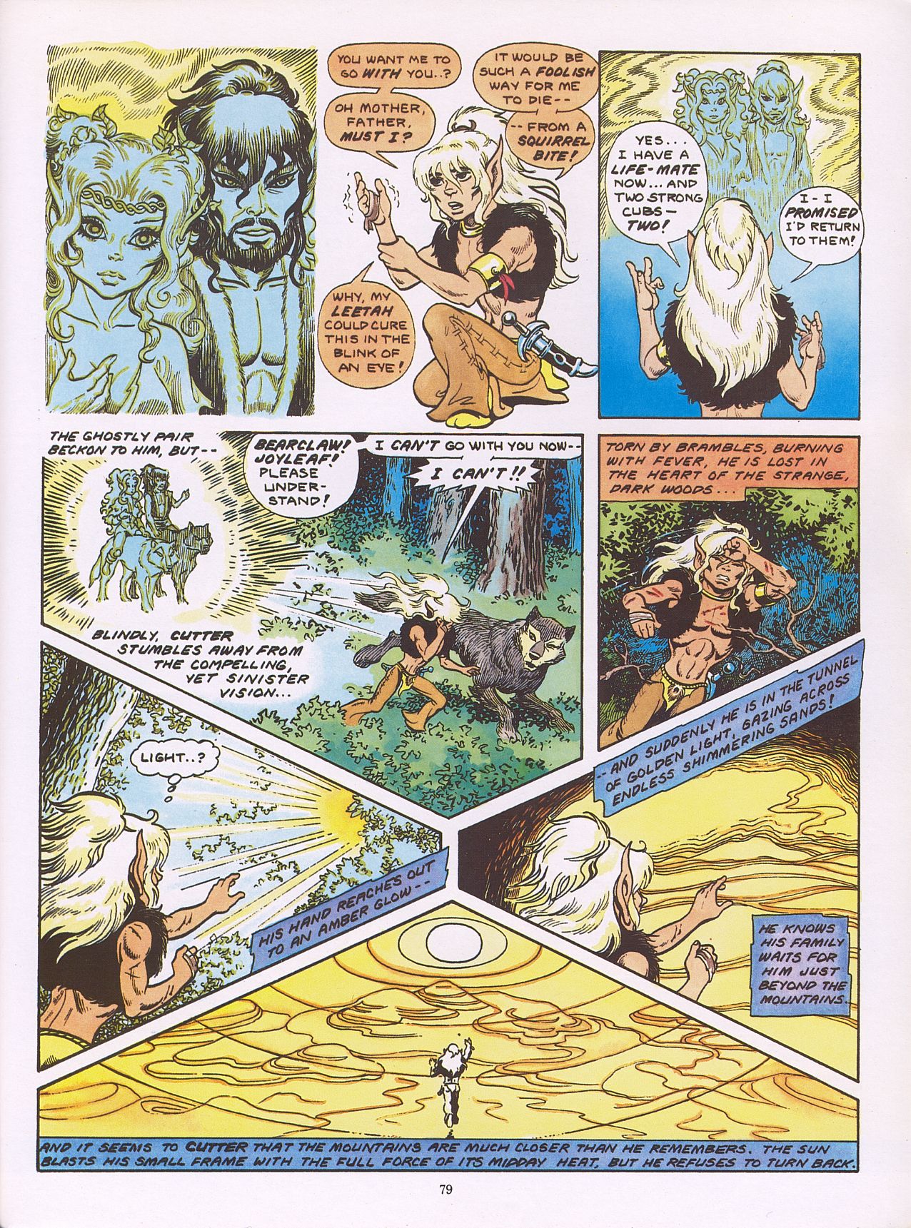 Read online ElfQuest (Starblaze Edition) comic -  Issue # TPB 2 - 89