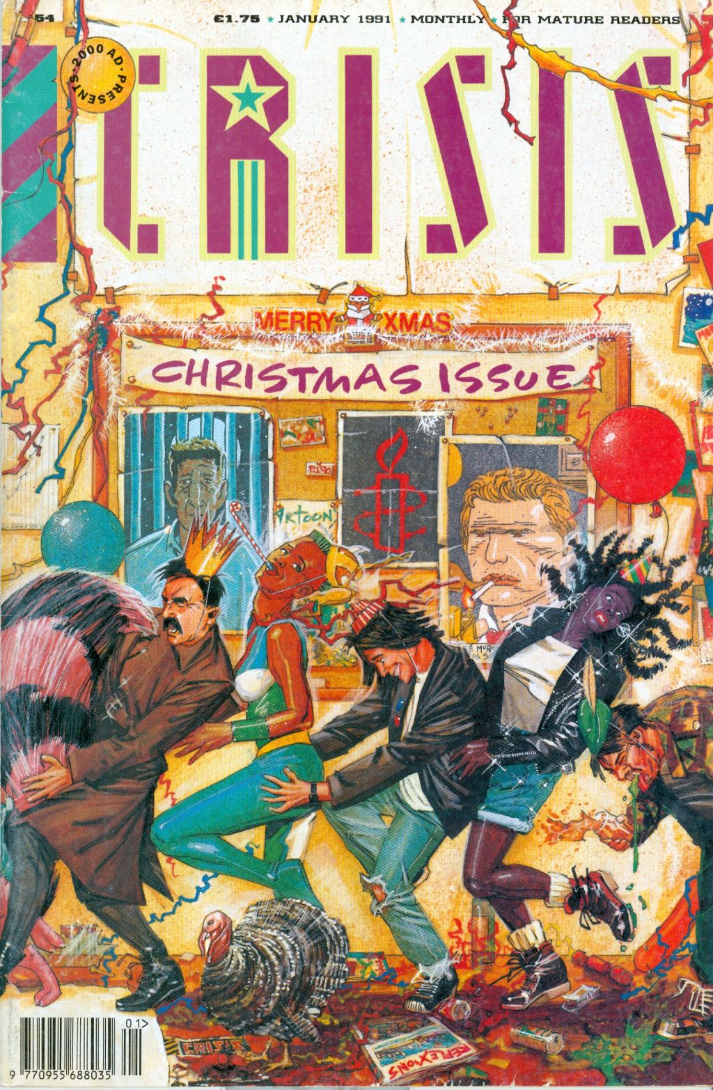 Read online Crisis comic -  Issue #54 - 1