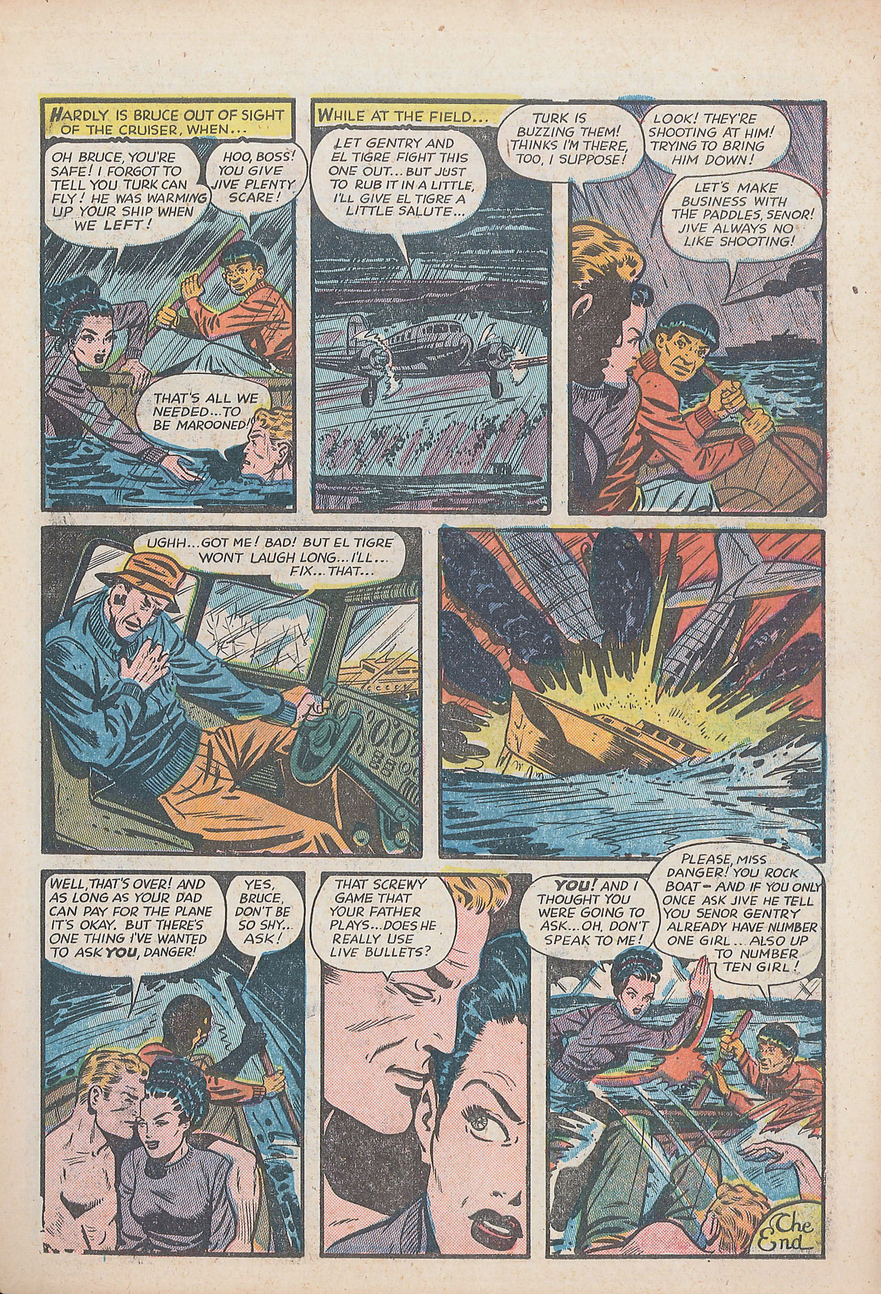 Read online Bruce Gentry comic -  Issue #4 - 11