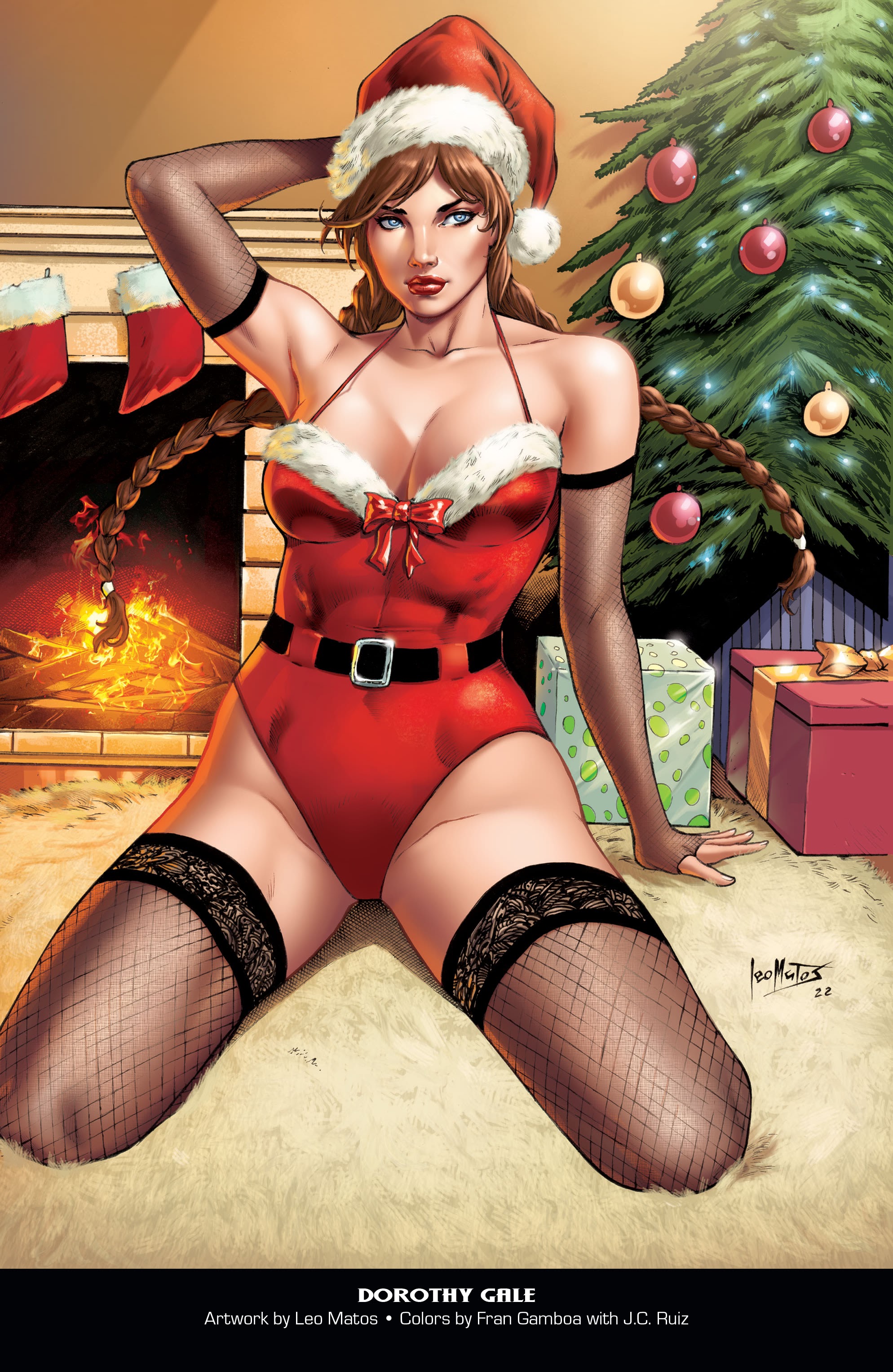 Read online Grimm Fairy Tales 2022 Holiday Pinup Special comic -  Issue # Full - 19