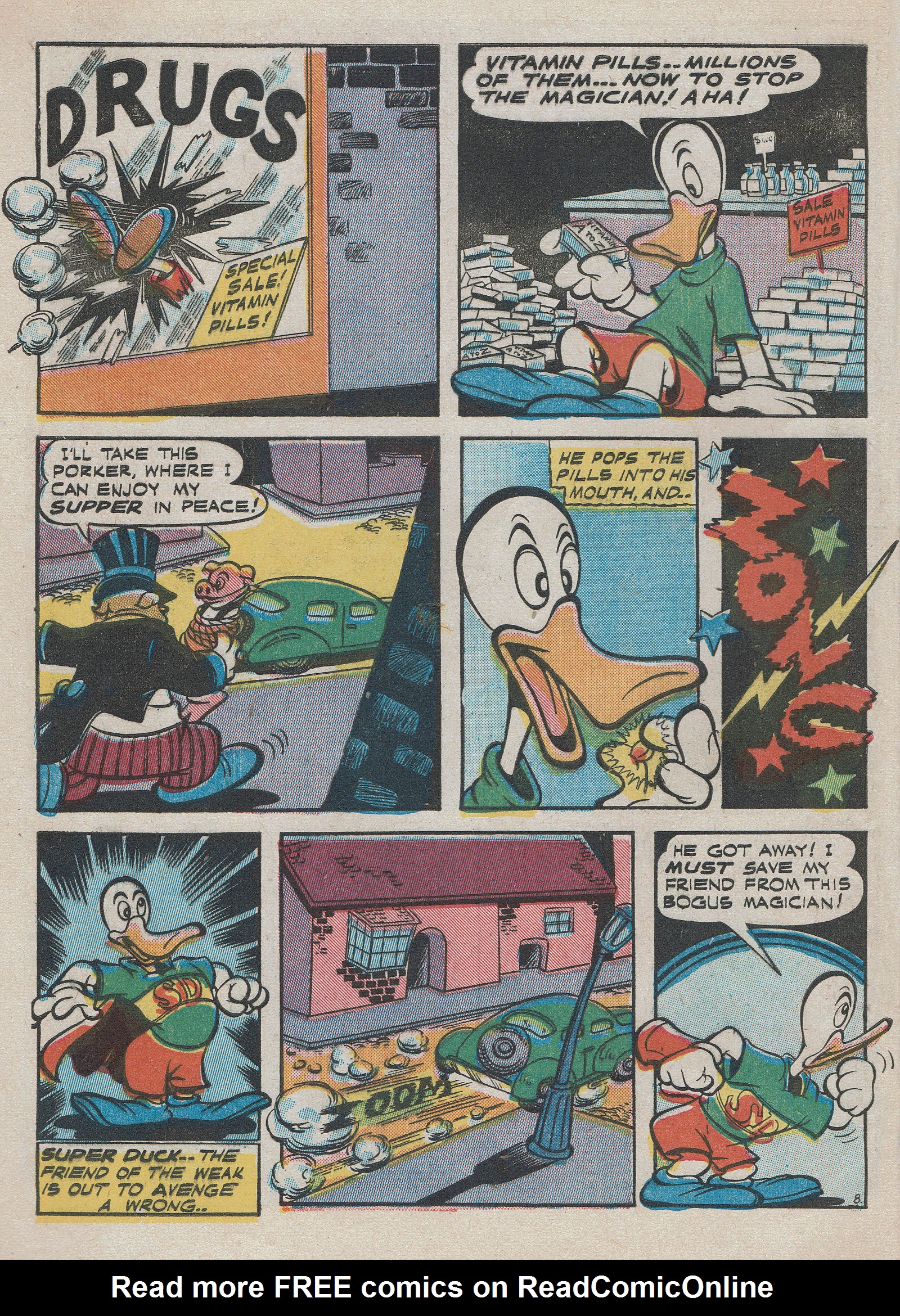 Read online Super Duck Comics comic -  Issue #1 - 10