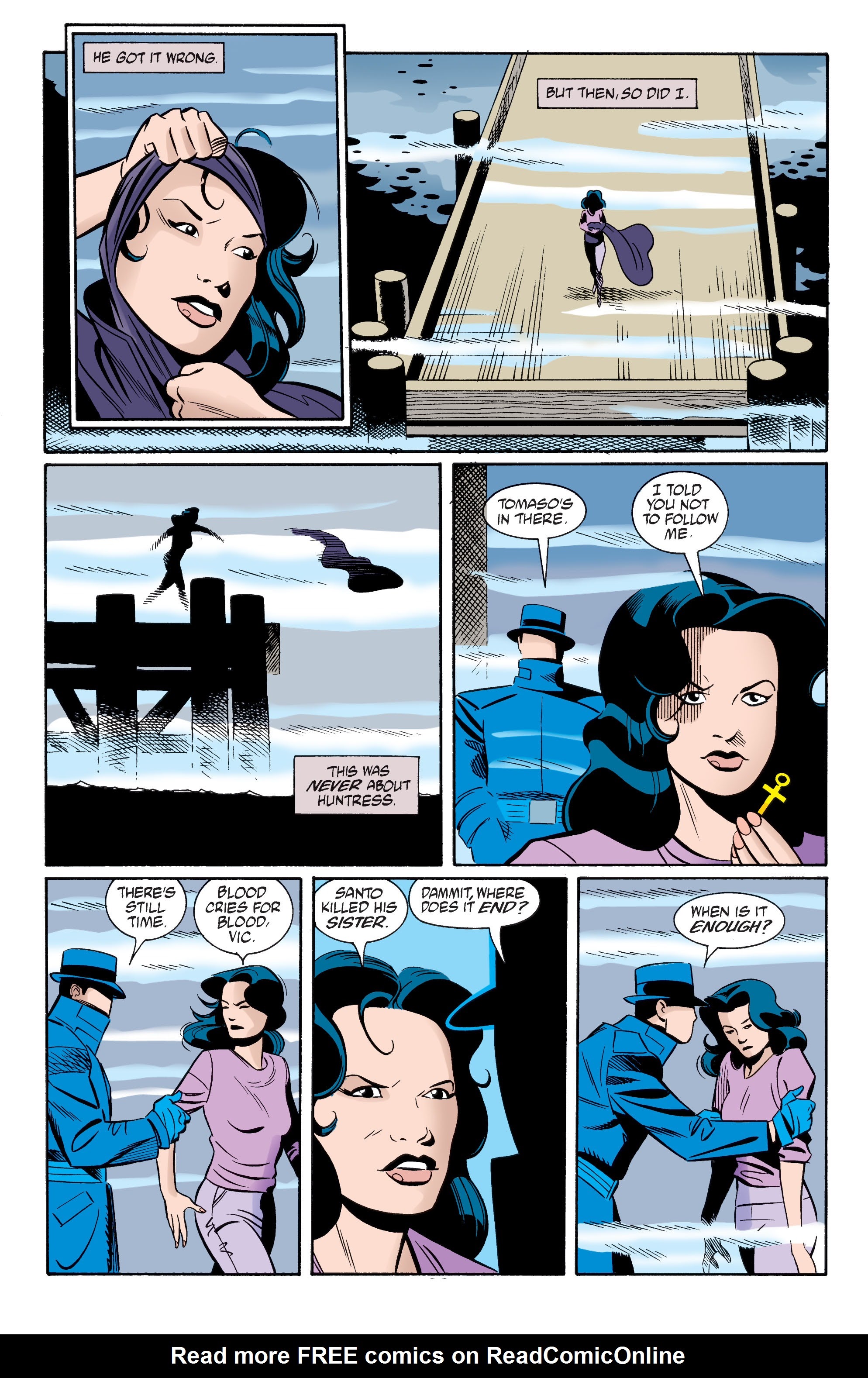 Read online Batman/Huntress: Cry for Blood comic -  Issue # _TPB Birds of Prey - Huntress - 142